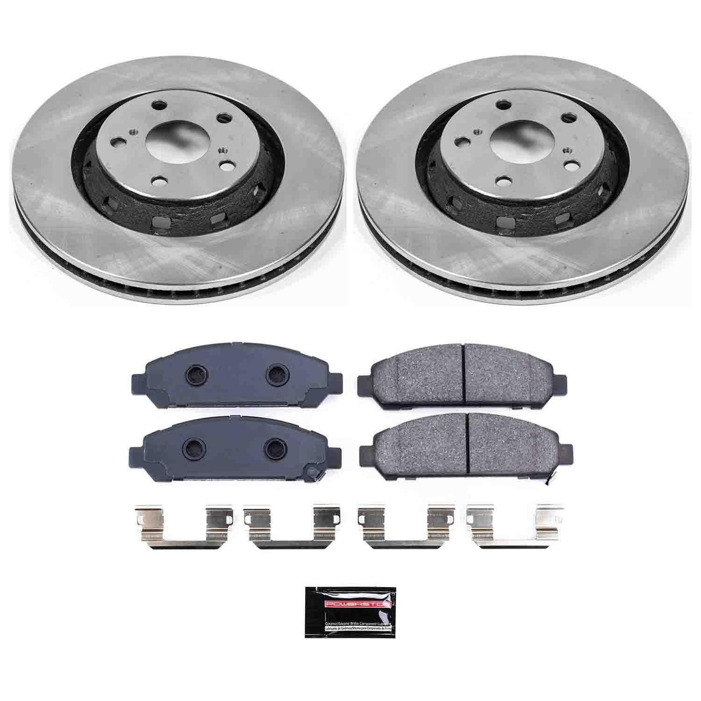 PowerStop Power Stop 09-16 Toyota Venza Front Autospecialty Brake Kit KOE5865