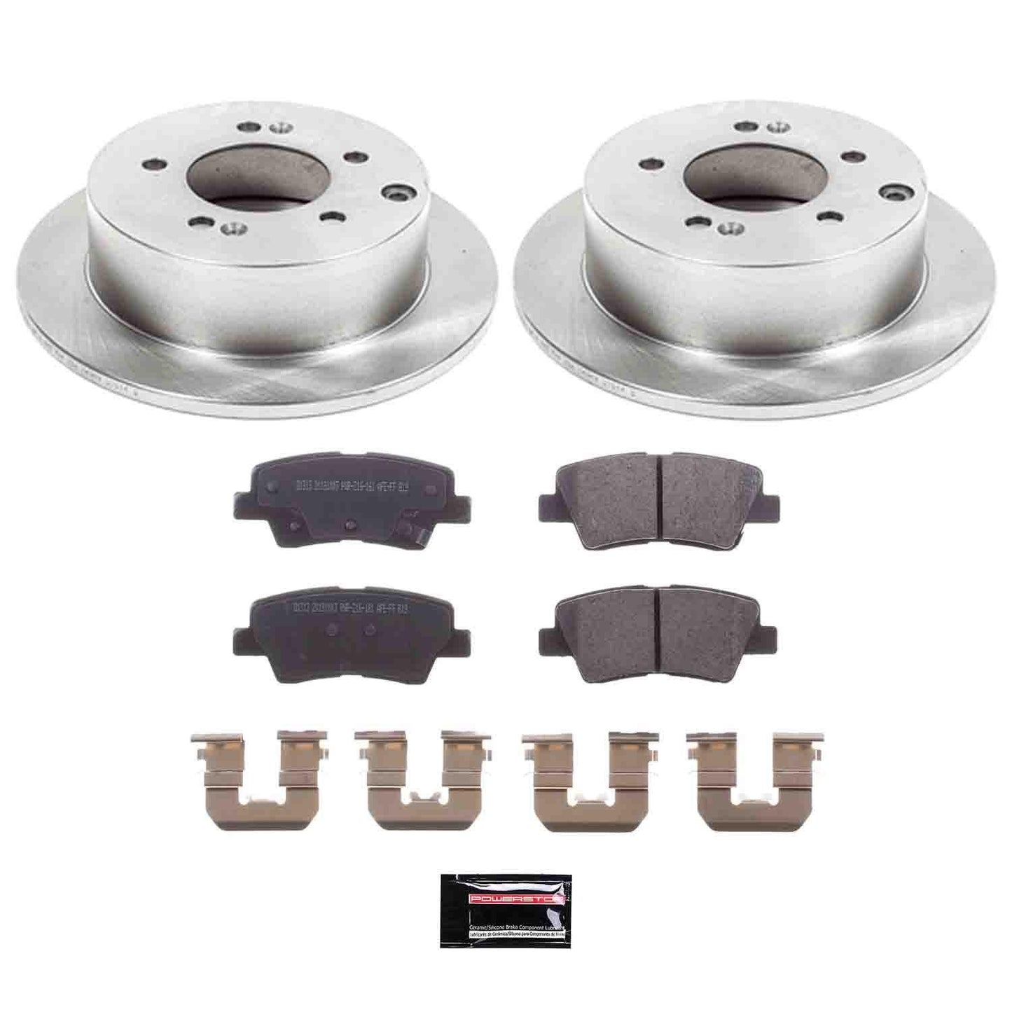 PowerStop Power Stop 10-13 Kia Soul Rear Autospecialty Brake Kit KOE5916