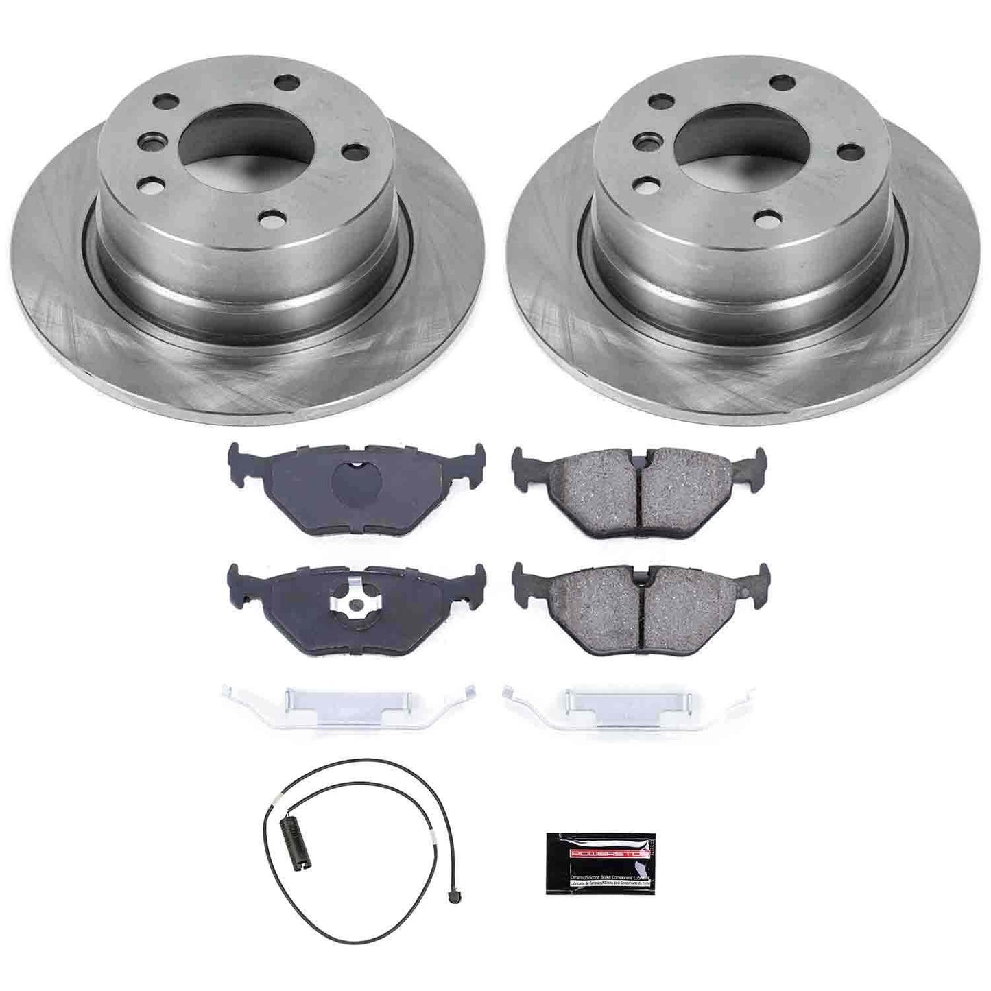 PowerStop Power Stop 95-99 BMW 318ti Rear Autospecialty Brake Kit KOE593