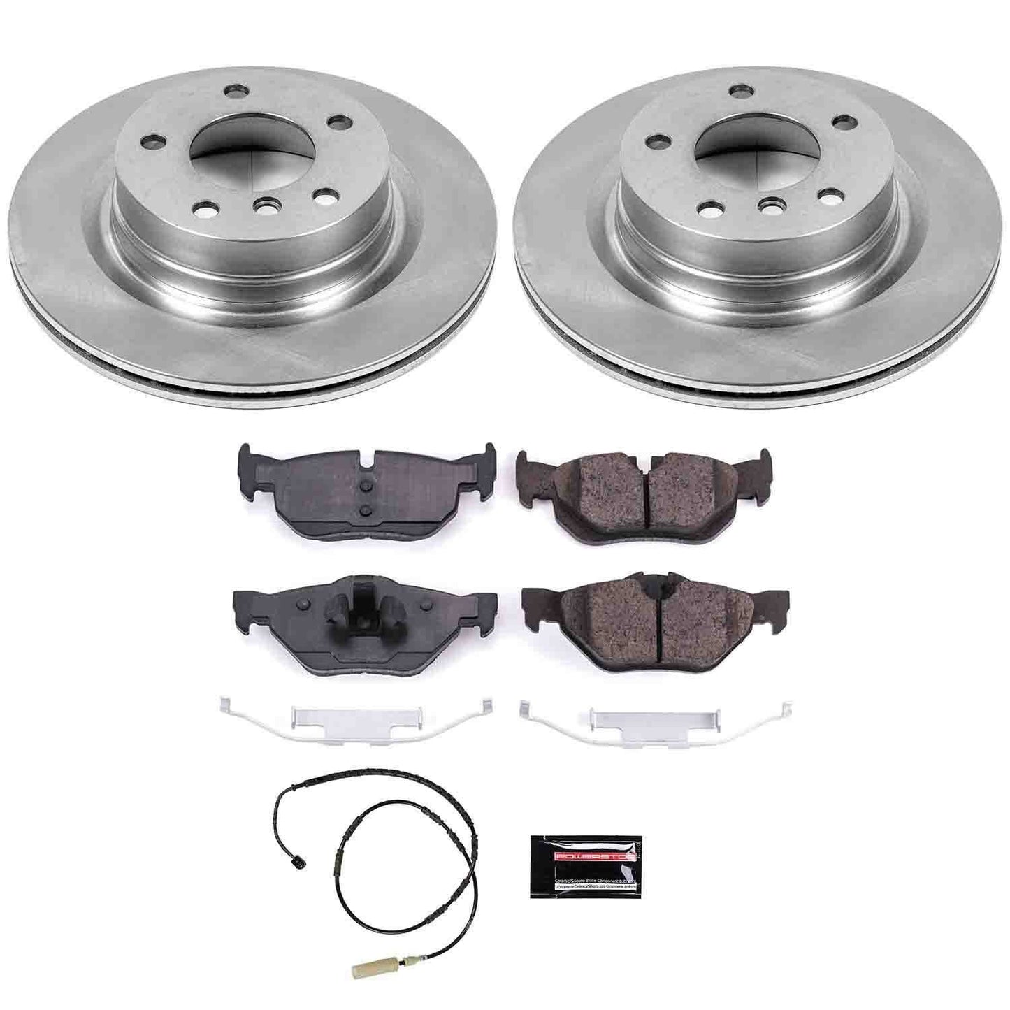 PowerStop Power Stop 11-13 BMW 328i Rear Autospecialty Brake Kit KOE5981
