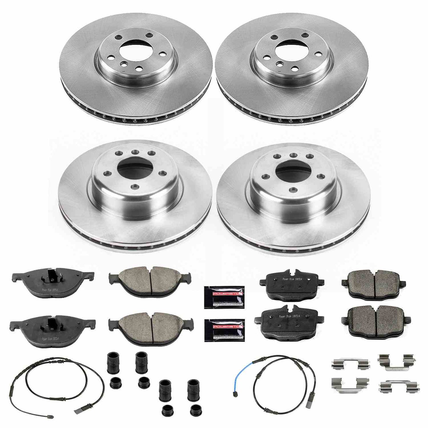 PowerStop Power Stop 11-16 BMW 550i Front & Rear Autospecialty Brake Kit KOE6029