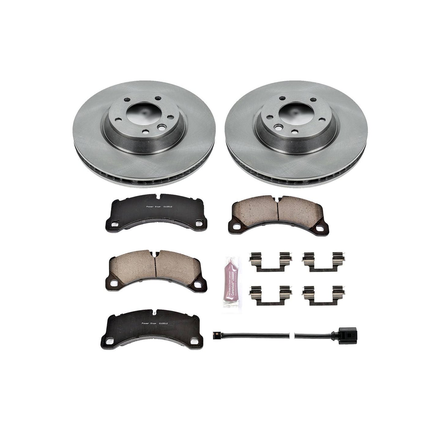 PowerStop Power Stop 11-18 Porsche Cayenne Front Autospecialty Brake Kit KOE6049