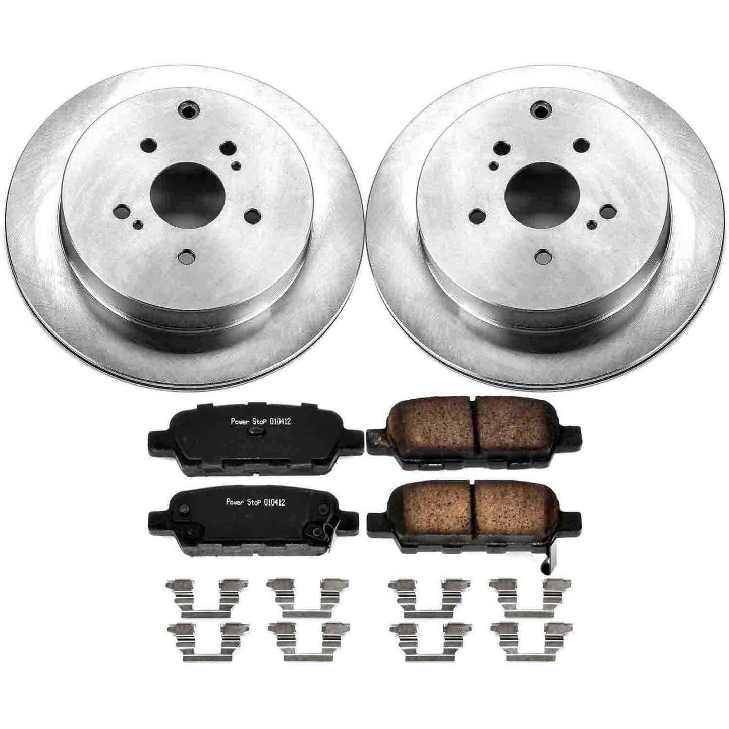 PowerStop Power Stop 09-13 Suzuki Grand Vitara Rear Autospecialty Brake Kit KOE6100