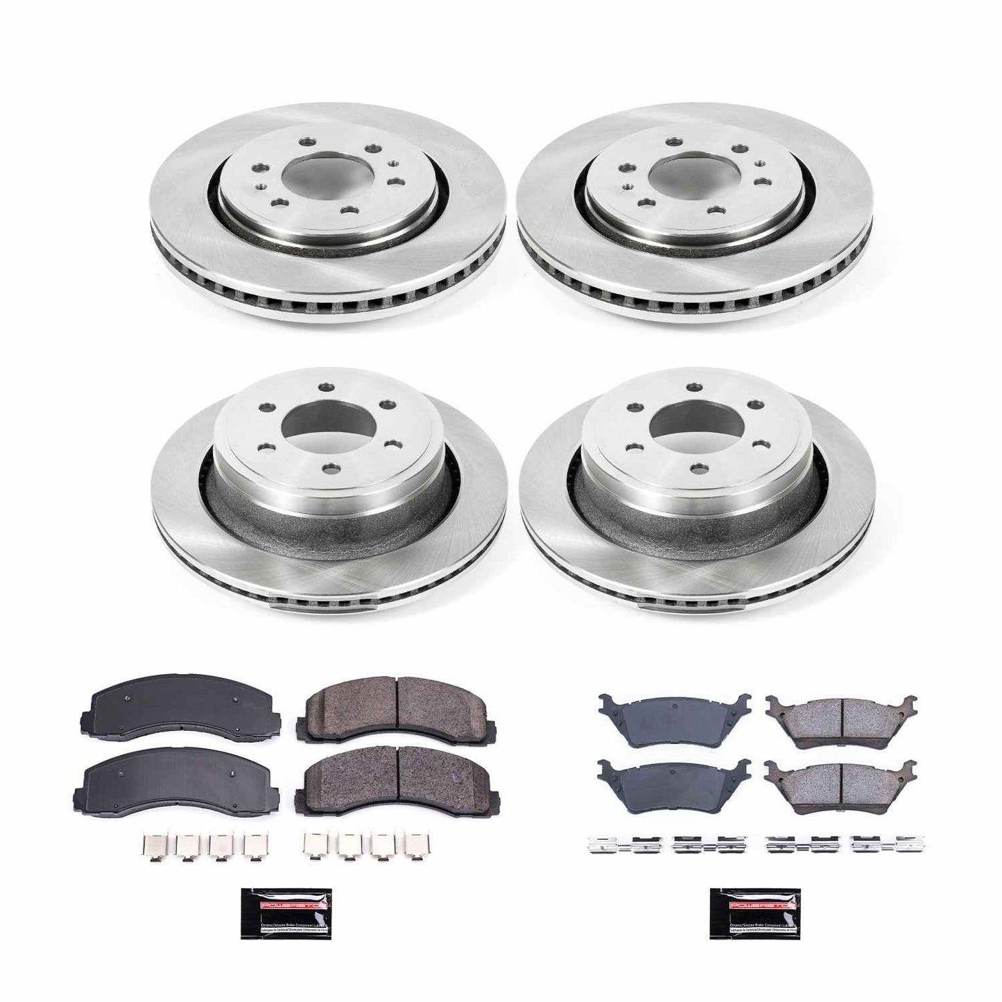 PowerStop Power Stop 12-18 Ford F-150 Front & Rear Autospecialty Brake Kit KOE6268