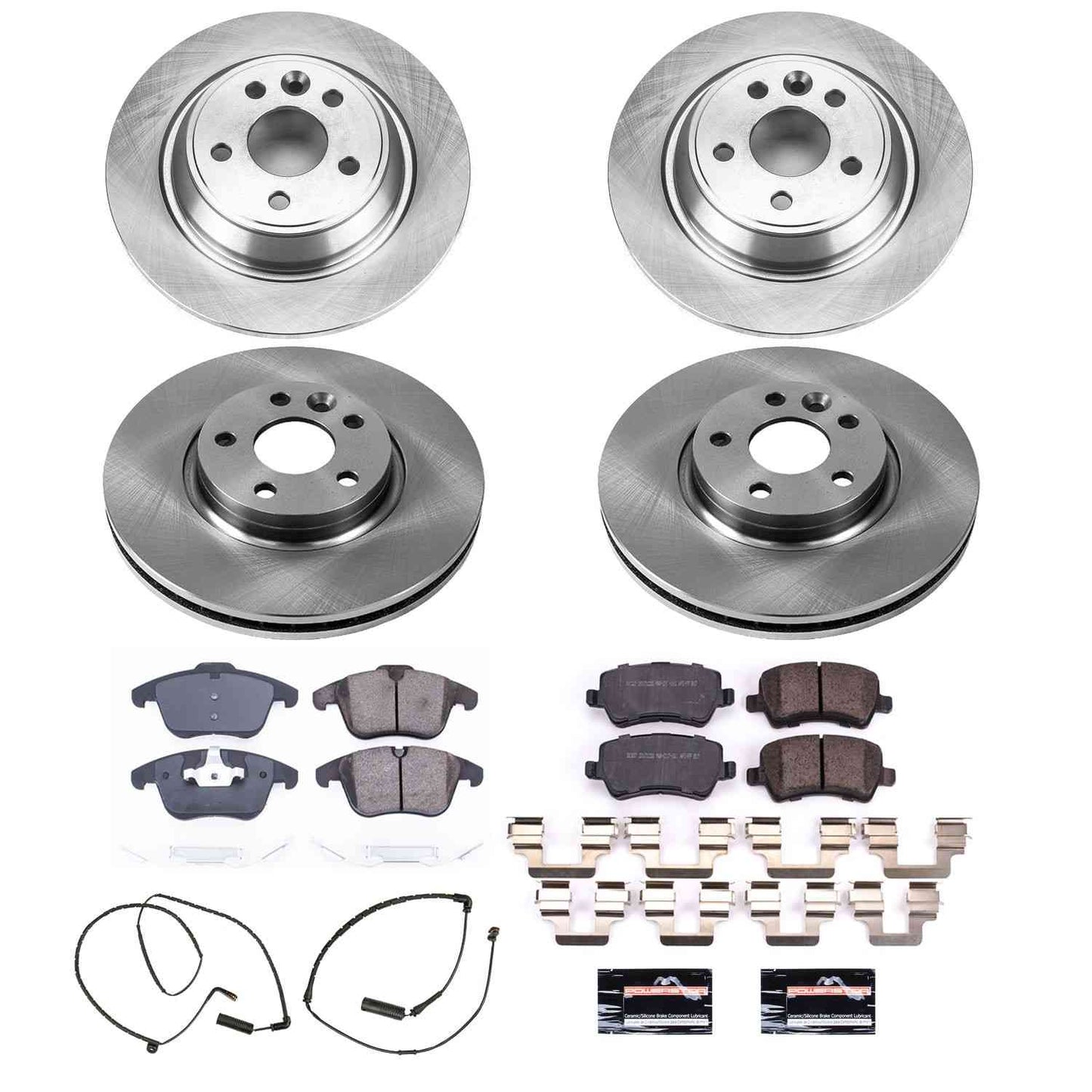 PowerStop Power Stop 12-15 Land Rover Range Rover Evoque Front & Rear Autospecialty Brake Kit KOE6276