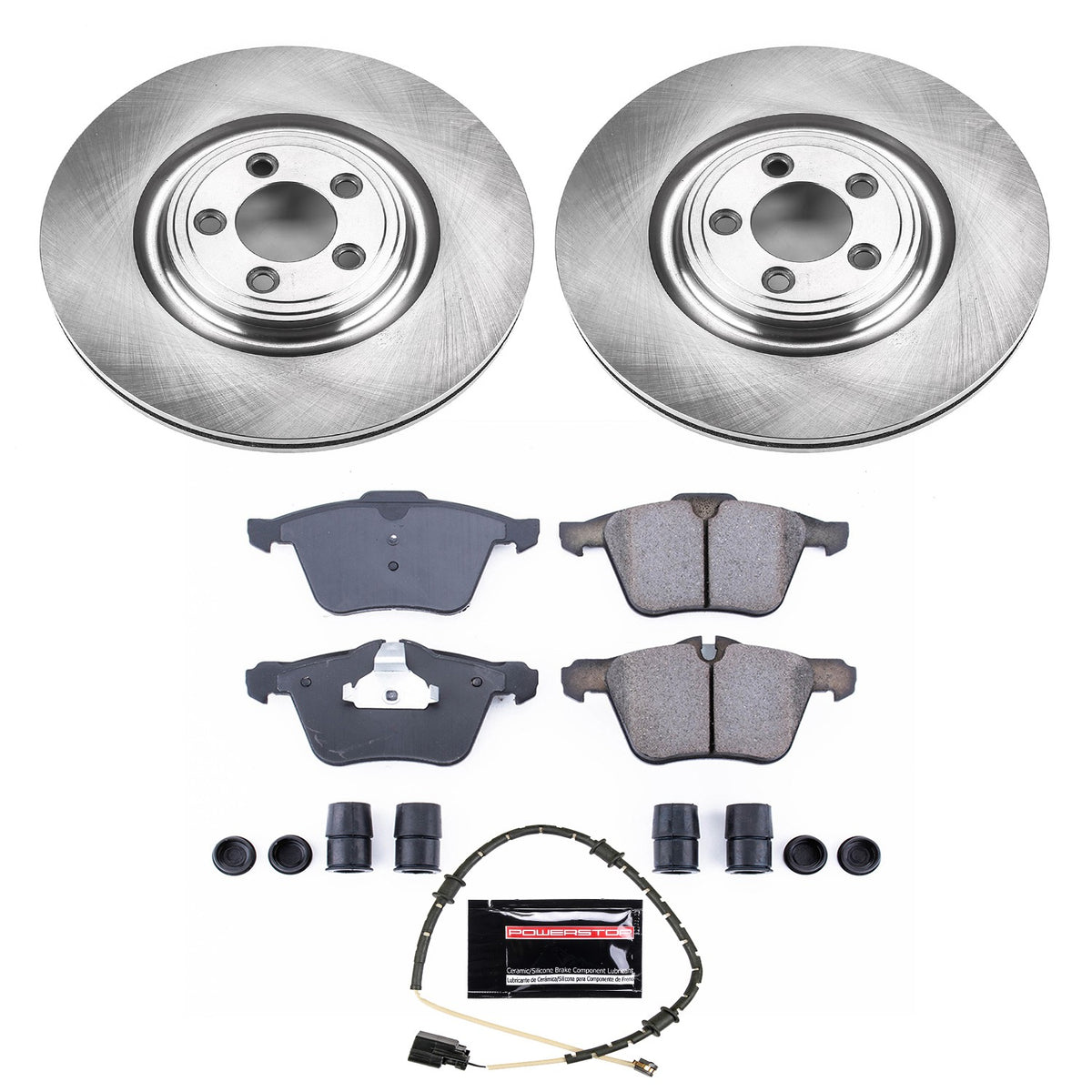 PowerStop Power Stop 10-15 Jaguar XF Front Autospecialty Brake Kit KOE6282