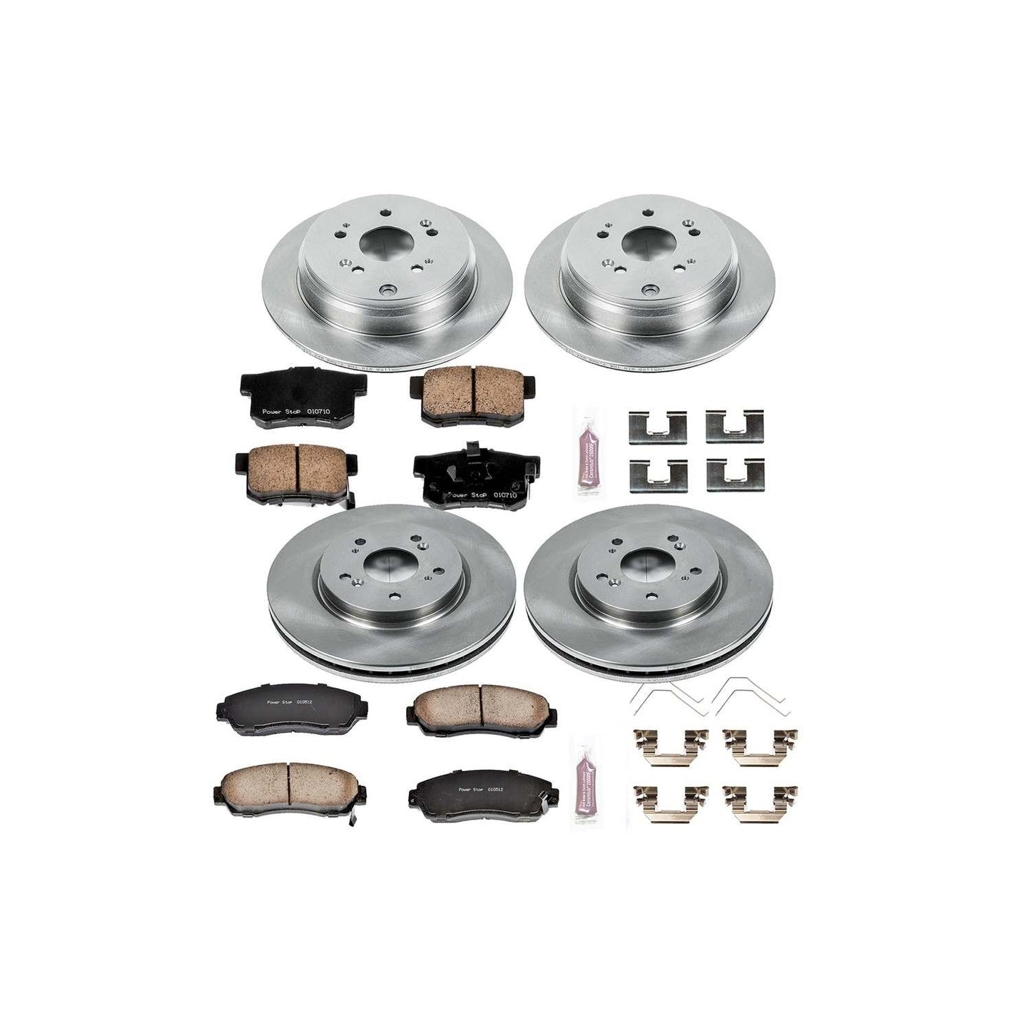 PowerStop Power Stop 12-16 Honda CR-V Front & Rear Autospecialty Brake Kit KOE6305