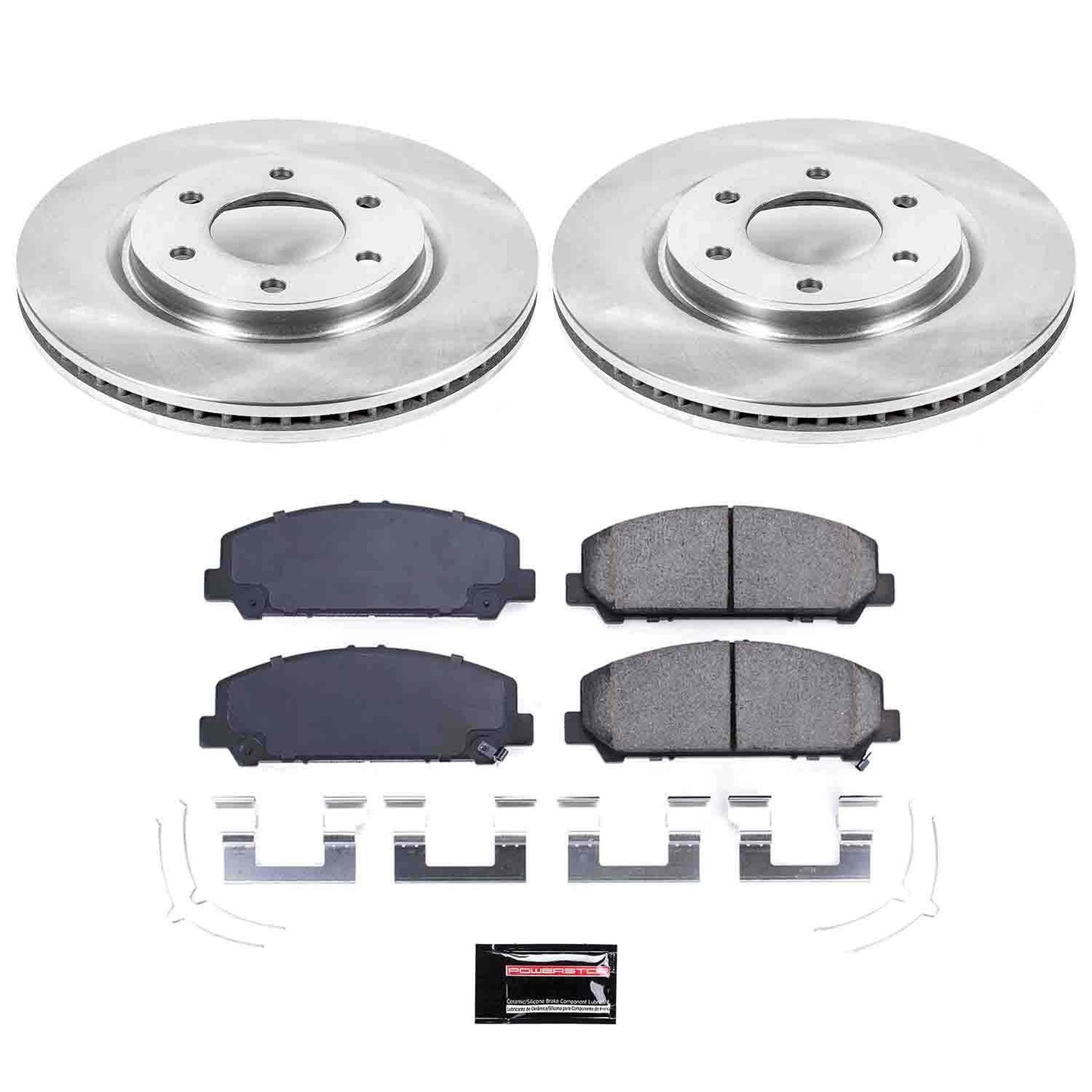 PowerStop Power Stop 11-13 Infiniti QX56 Front Autospecialty Brake Kit KOE6321