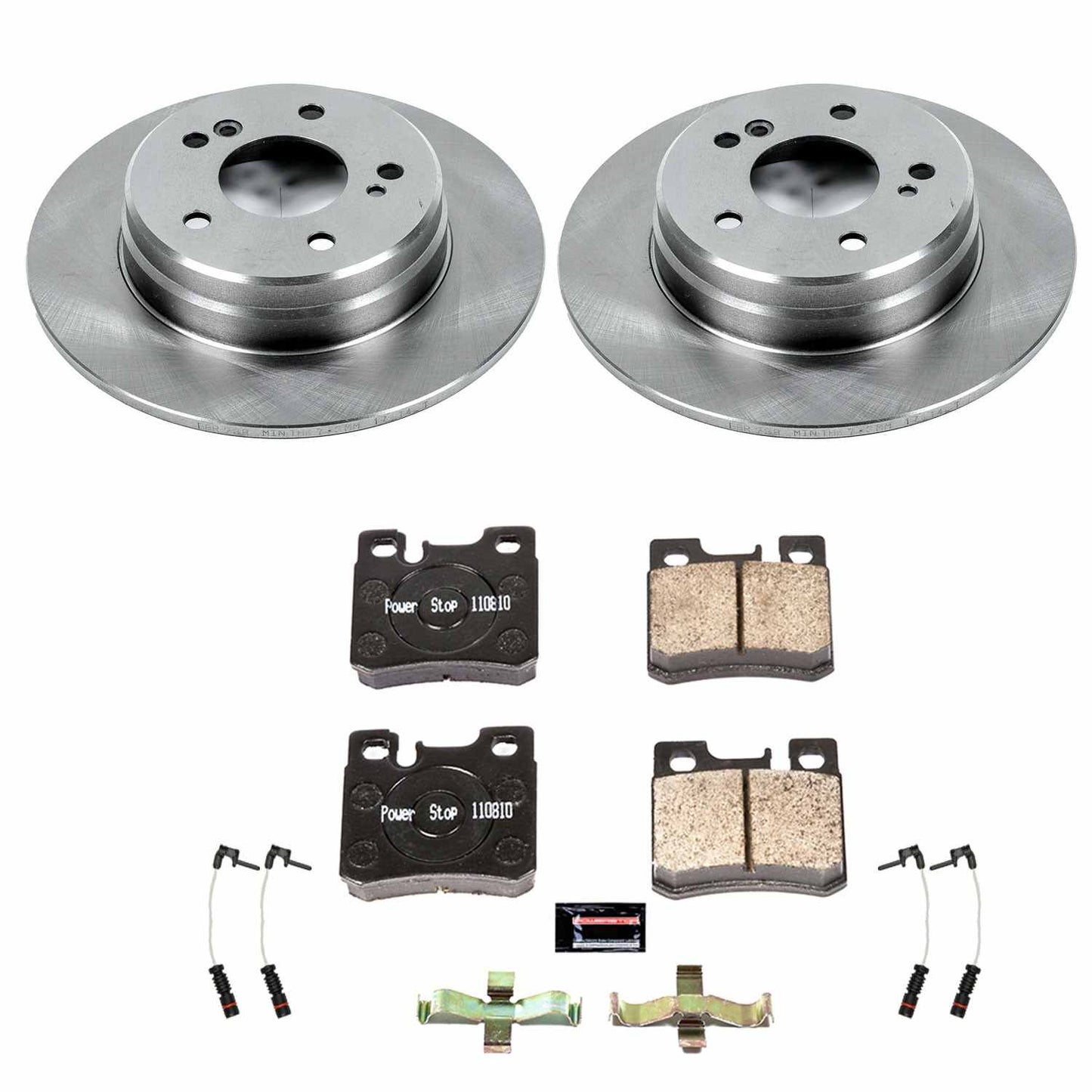 PowerStop Power Stop 90-93 Mercedes-Benz 300CE Rear Autospecialty Brake Kit KOE6333