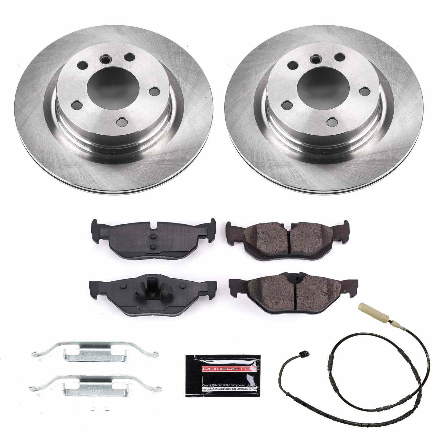 PowerStop Power Stop 10-13 BMW 128i Rear Autospecialty Brake Kit KOE6348