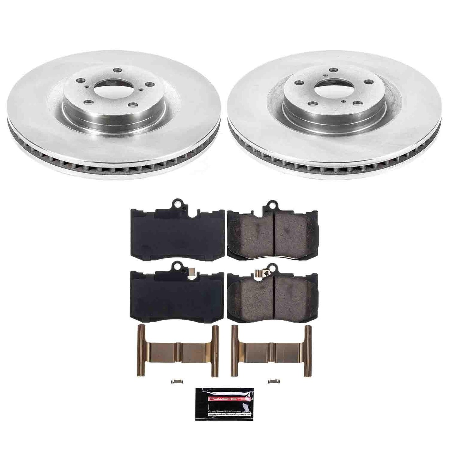 PowerStop Power Stop 13-19 Lexus GS350 Front Autospecialty Brake Kit KOE6355