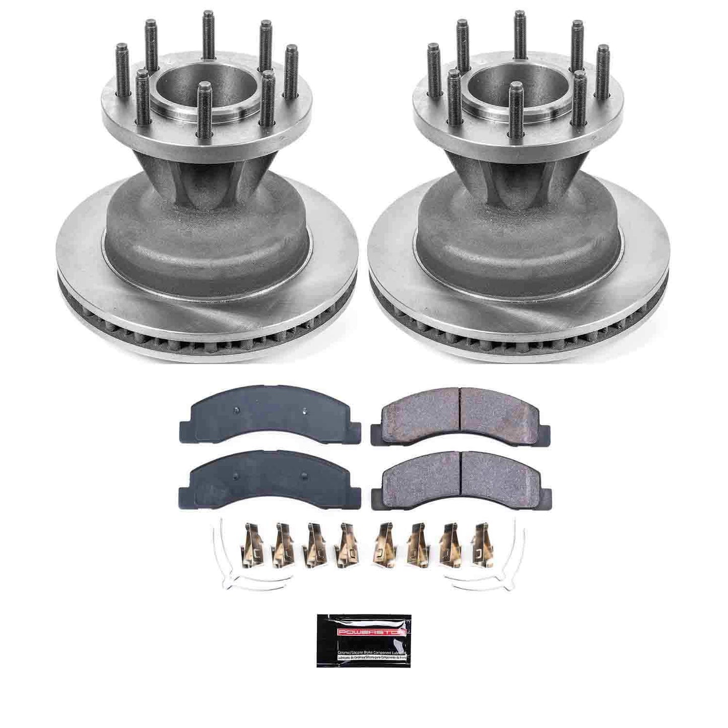 PowerStop Power Stop 03-04 Ford F-350 Super Duty Front Autospecialty Brake Kit KOE6383