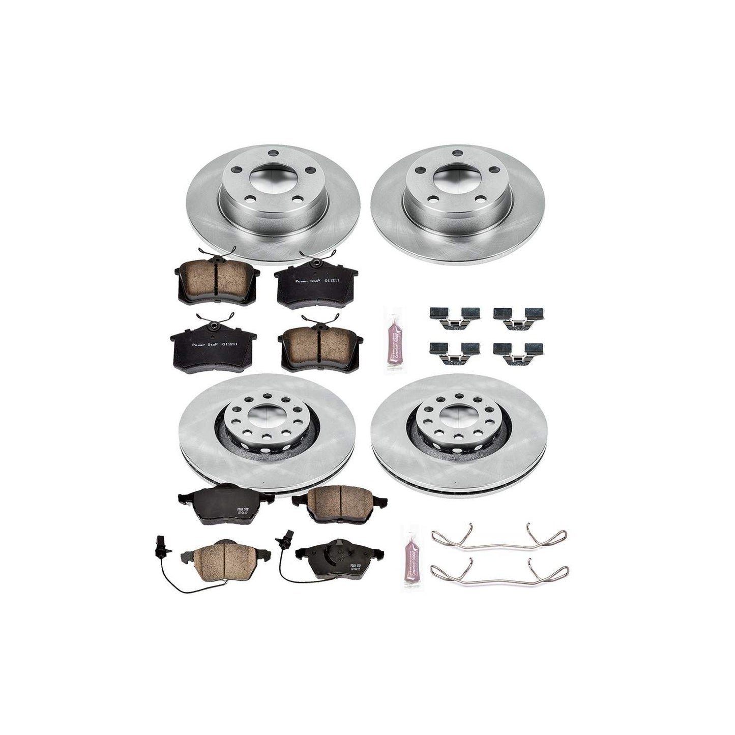 PowerStop Power Stop 98-04 Audi A6 Quattro Front & Rear Autospecialty Brake Kit KOE639