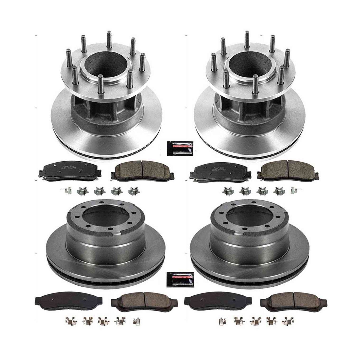 PowerStop Power Stop 2012 Ford F-350 Super Duty Front & Rear Autospecialty Brake Kit KOE6527