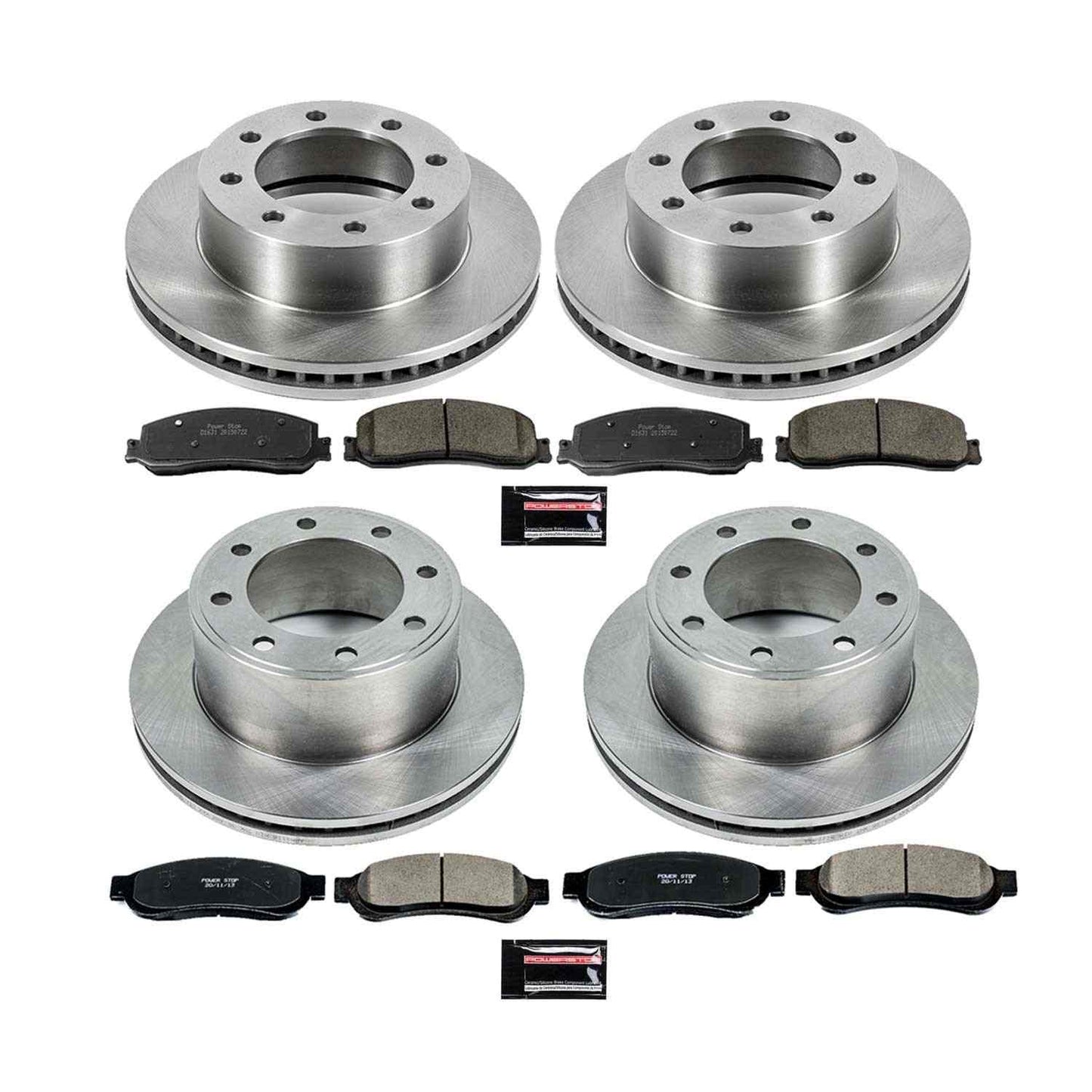 PowerStop Power Stop 2012 Ford F-250 Super Duty Front & Rear Autospecialty Brake Kit KOE6547