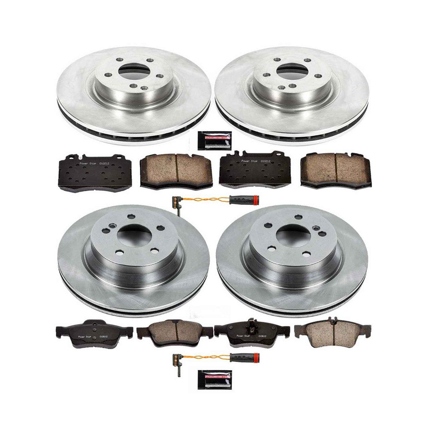 PowerStop Power Stop 2006 Mercedes-Benz CLS500 Front & Rear Autospecialty Brake Kit KOE6598