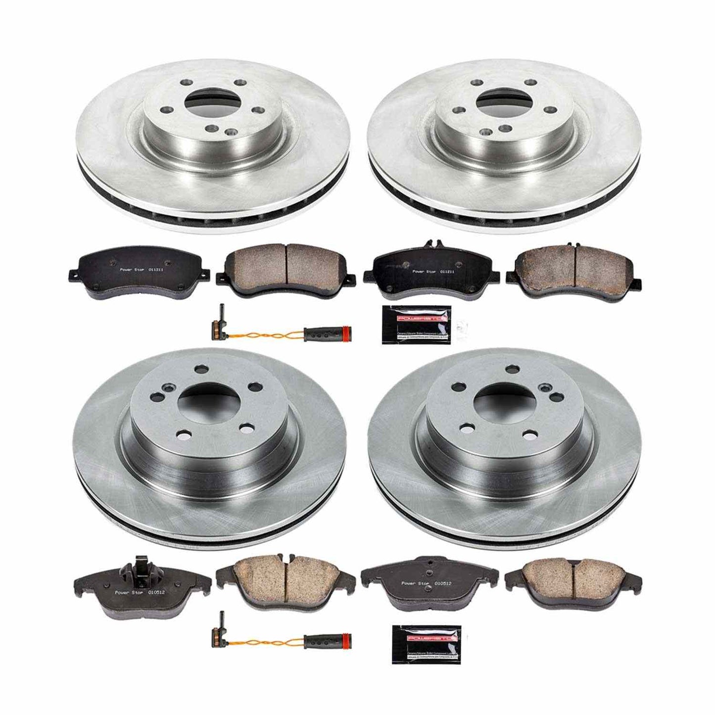 PowerStop Power Stop 13-15 Mercedes-Benz GLK250 Front & Rear Autospecialty Brake Kit KOE6604