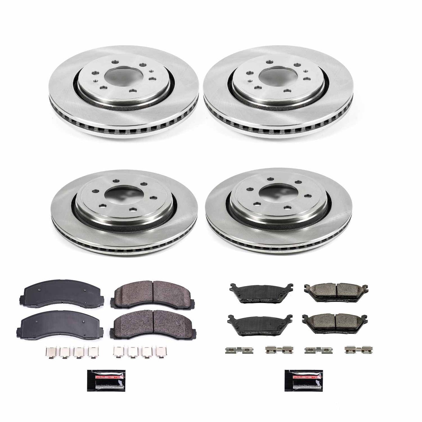 PowerStop Power Stop 15-17 Ford F-150 Front & Rear Autospecialty Brake Kit KOE6803