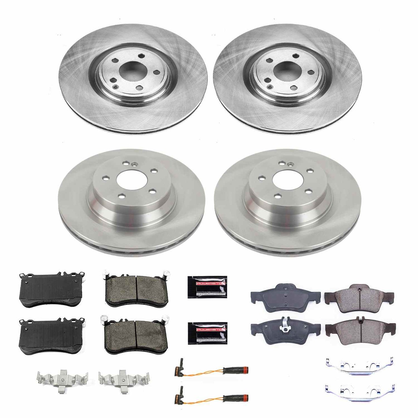 PowerStop Power Stop 12-18 Mercedes-Benz CLS550 Front & Rear Autospecialty Brake Kit KOE6885