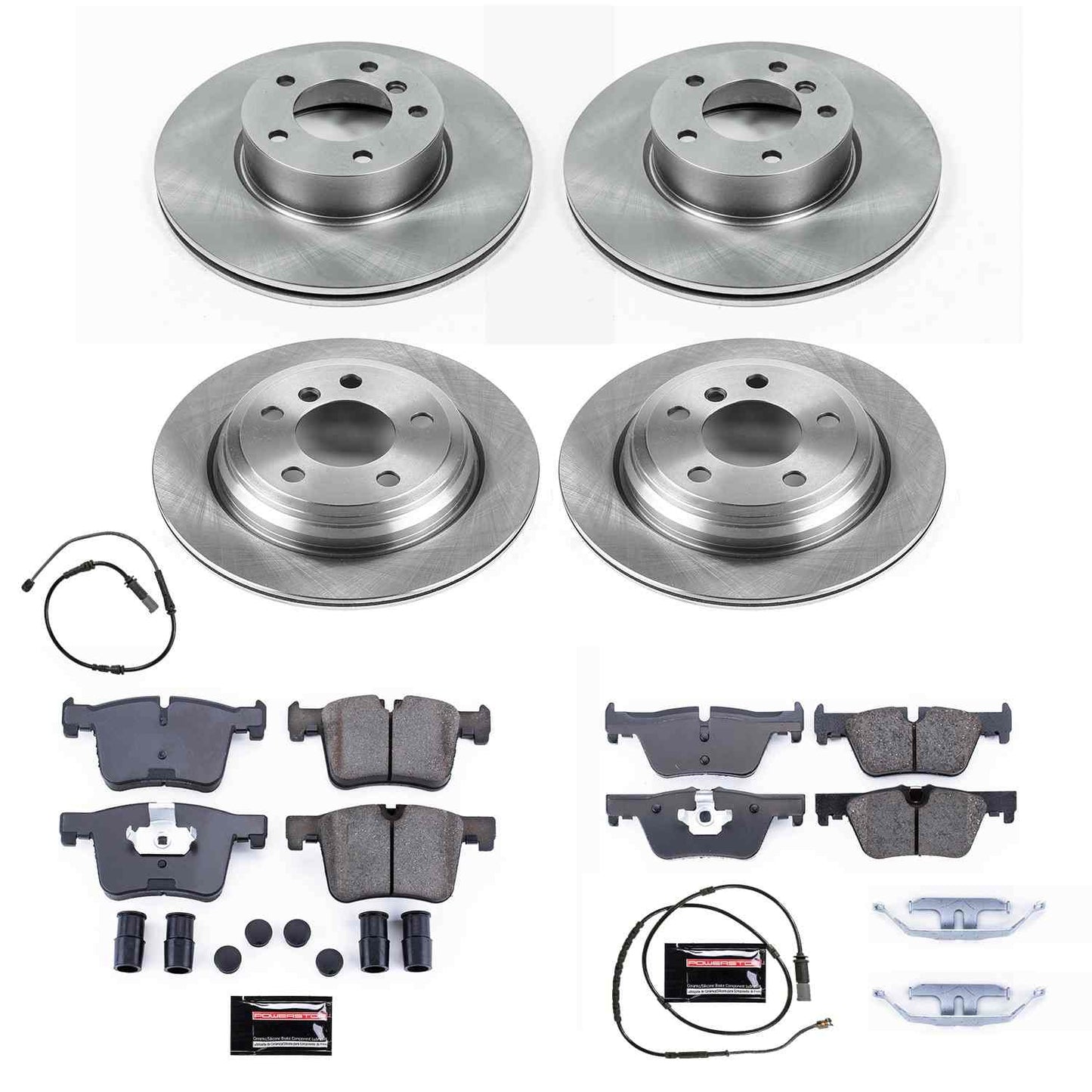 PowerStop Power Stop 13-18 BMW 320i xDrive Front & Rear Autospecialty Brake Kit KOE6925