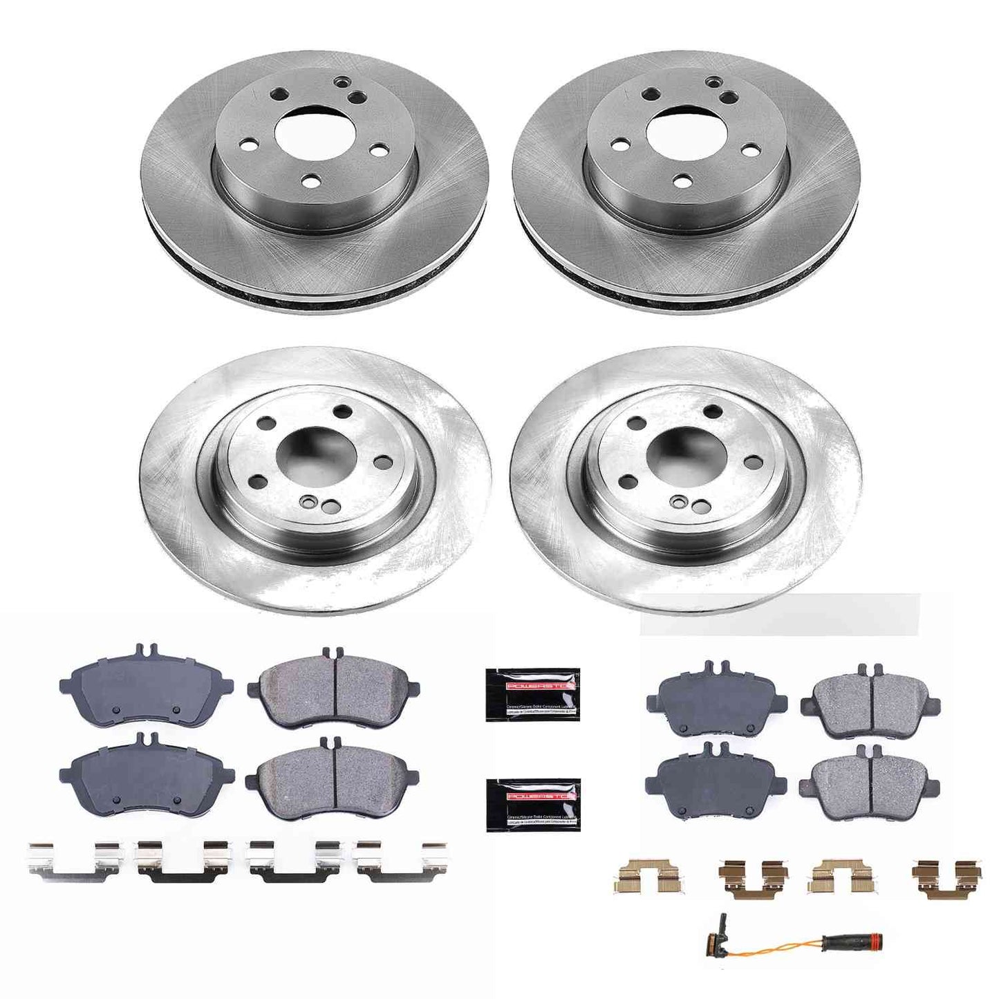 PowerStop Power Stop 12-15 Mercedes-Benz SLK250 Front & Rear Autospecialty Brake Kit KOE6926