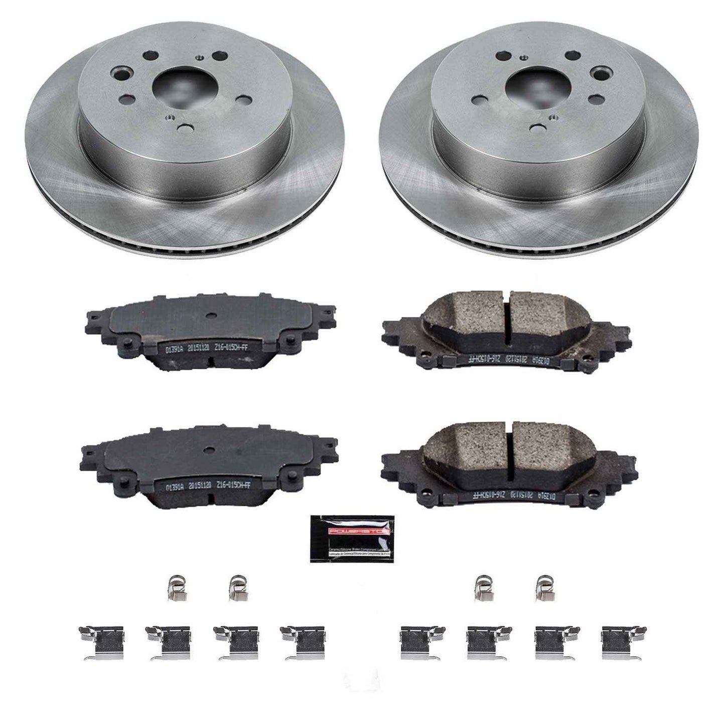 PowerStop Power Stop 14-15 Lexus IS250 Rear Autospecialty Brake Kit KOE6928