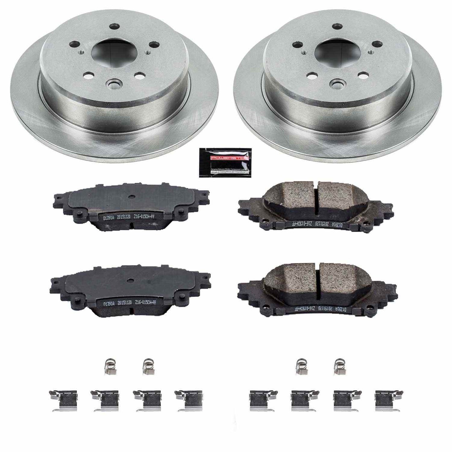 PowerStop Power Stop 14-15 Lexus IS250 Rear Autospecialty Brake Kit KOE6930
