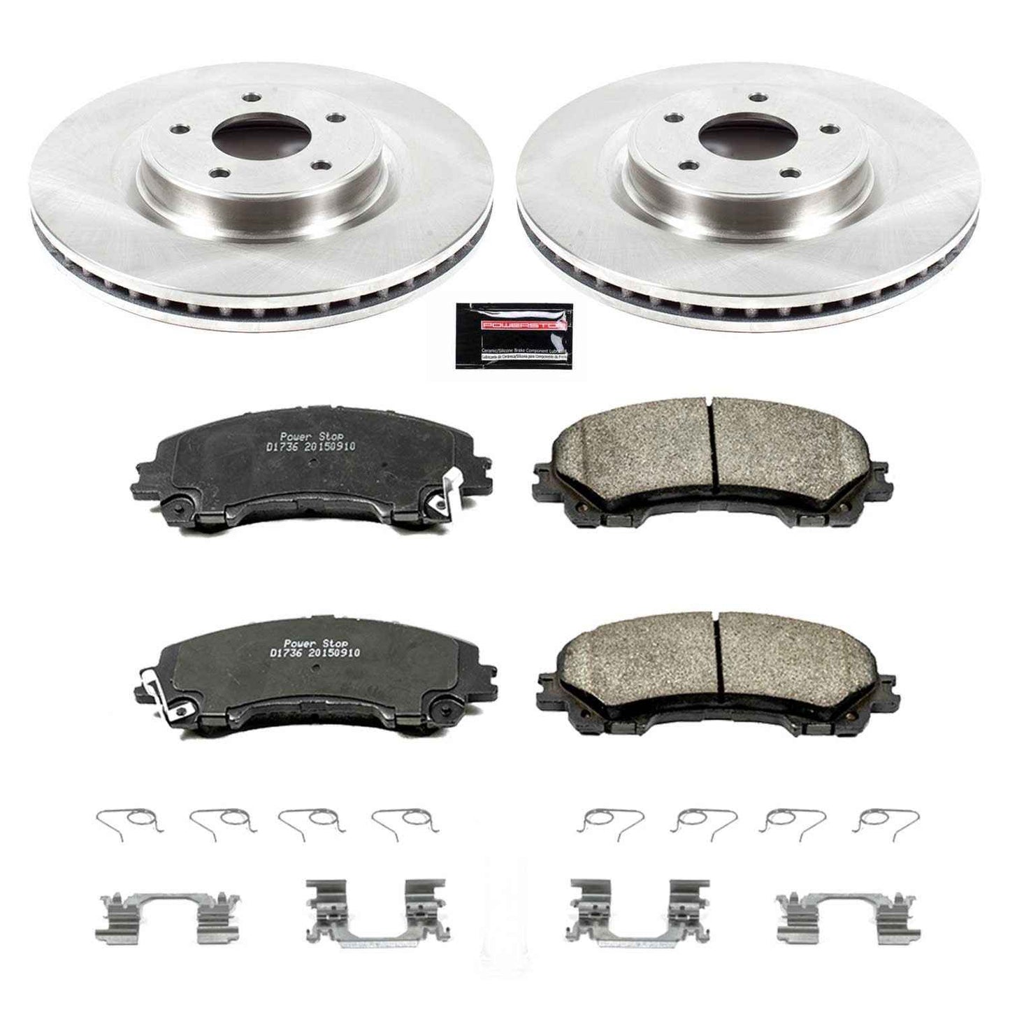PowerStop Power Stop 14-19 Infiniti Q50 Front Autospecialty Brake Kit KOE6944