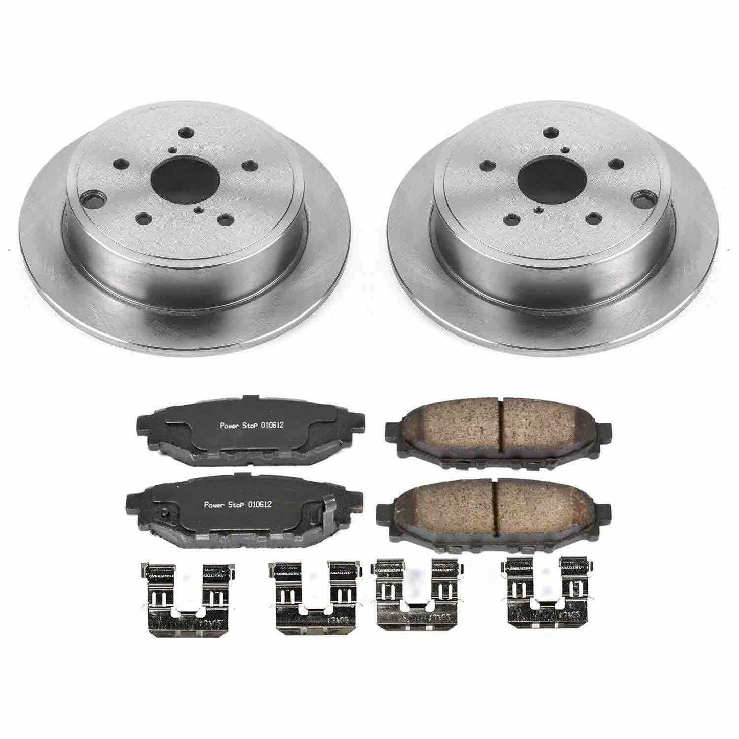 PowerStop Power Stop 15-19 Subaru WRX Rear Autospecialty Brake Kit KOE6977