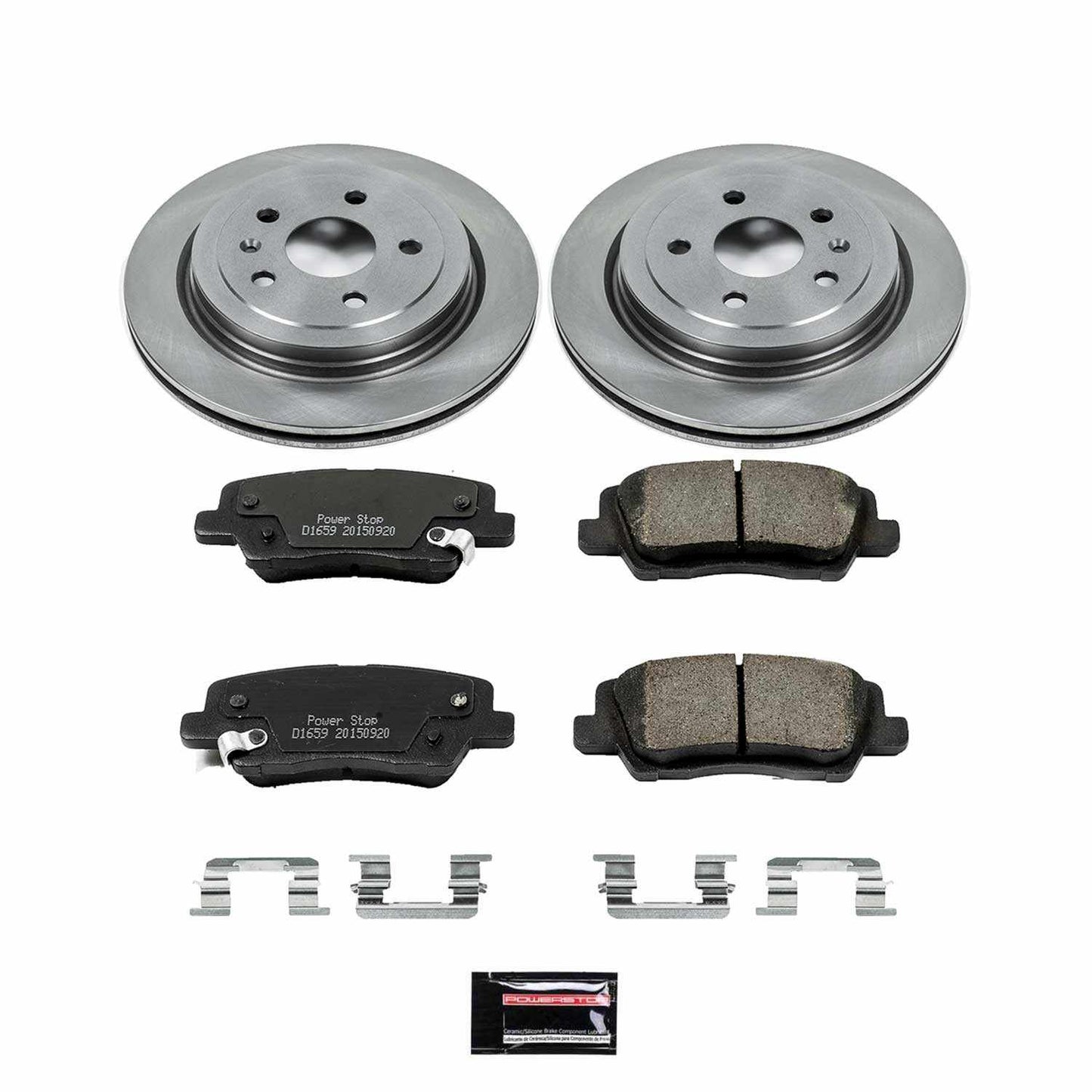 PowerStop Power Stop 14-18 Cadillac CTS Rear Autospecialty Brake Kit KOE6991