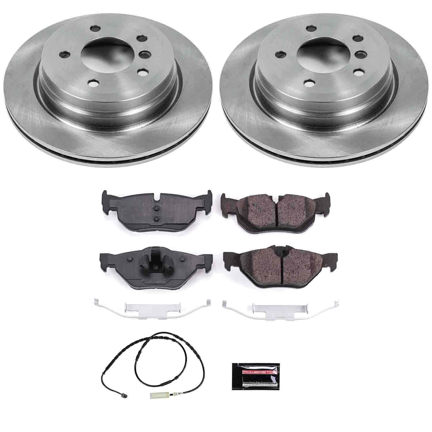 PowerStop Power Stop 13-15 BMW X1 Rear Autospecialty Brake Kit KOE7008