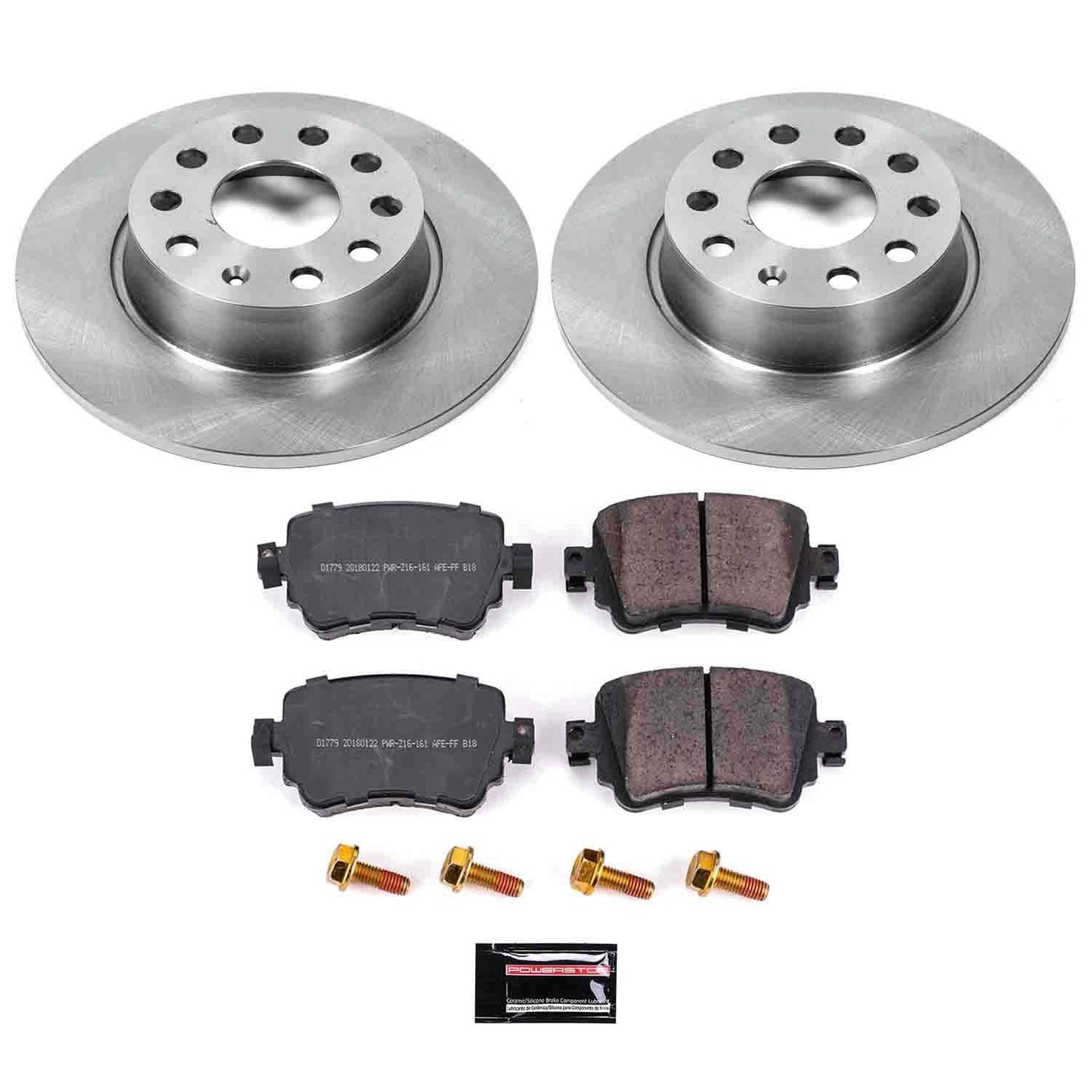 PowerStop Power Stop 15-18 Volkswagen Golf Rear Autospecialty Brake Kit KOE7053