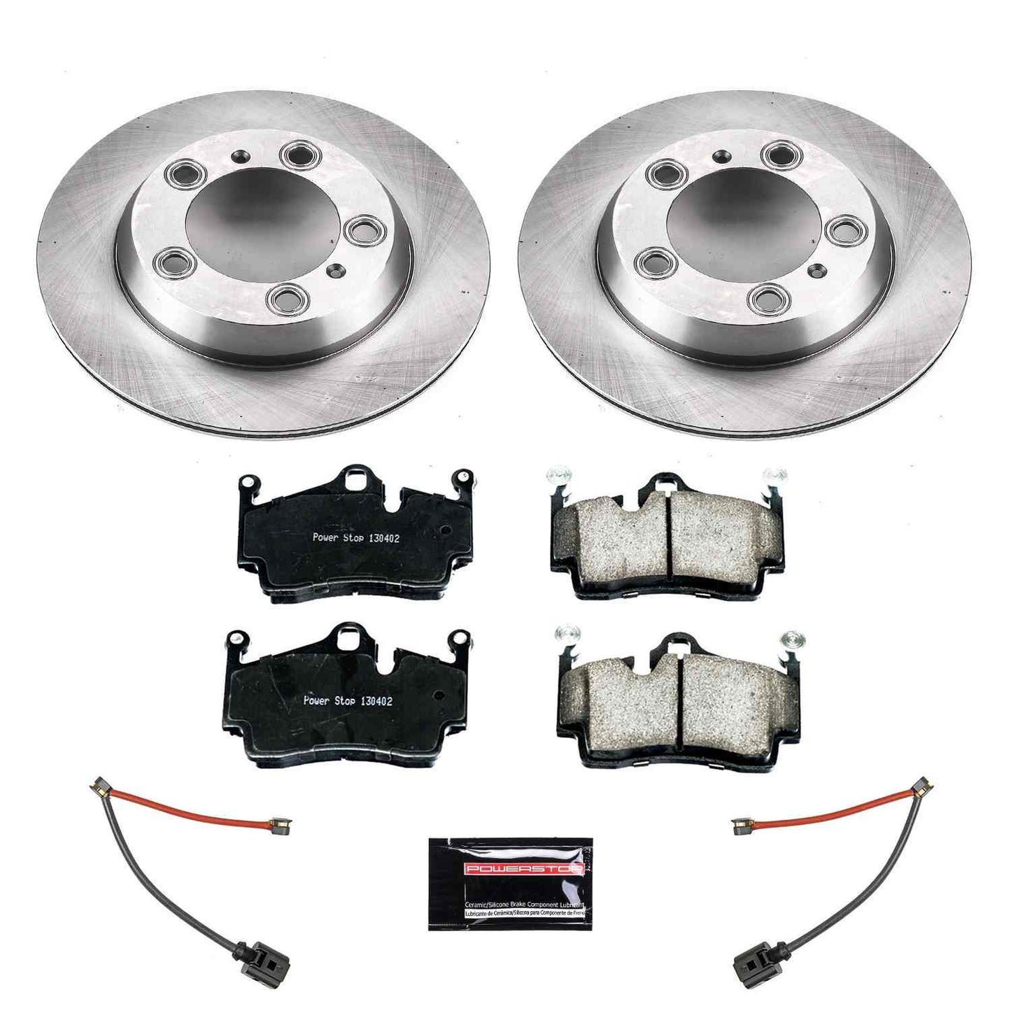 PowerStop Power Stop 17-18 Porsche 718 Boxster Rear Autospecialty Brake Kit KOE7088