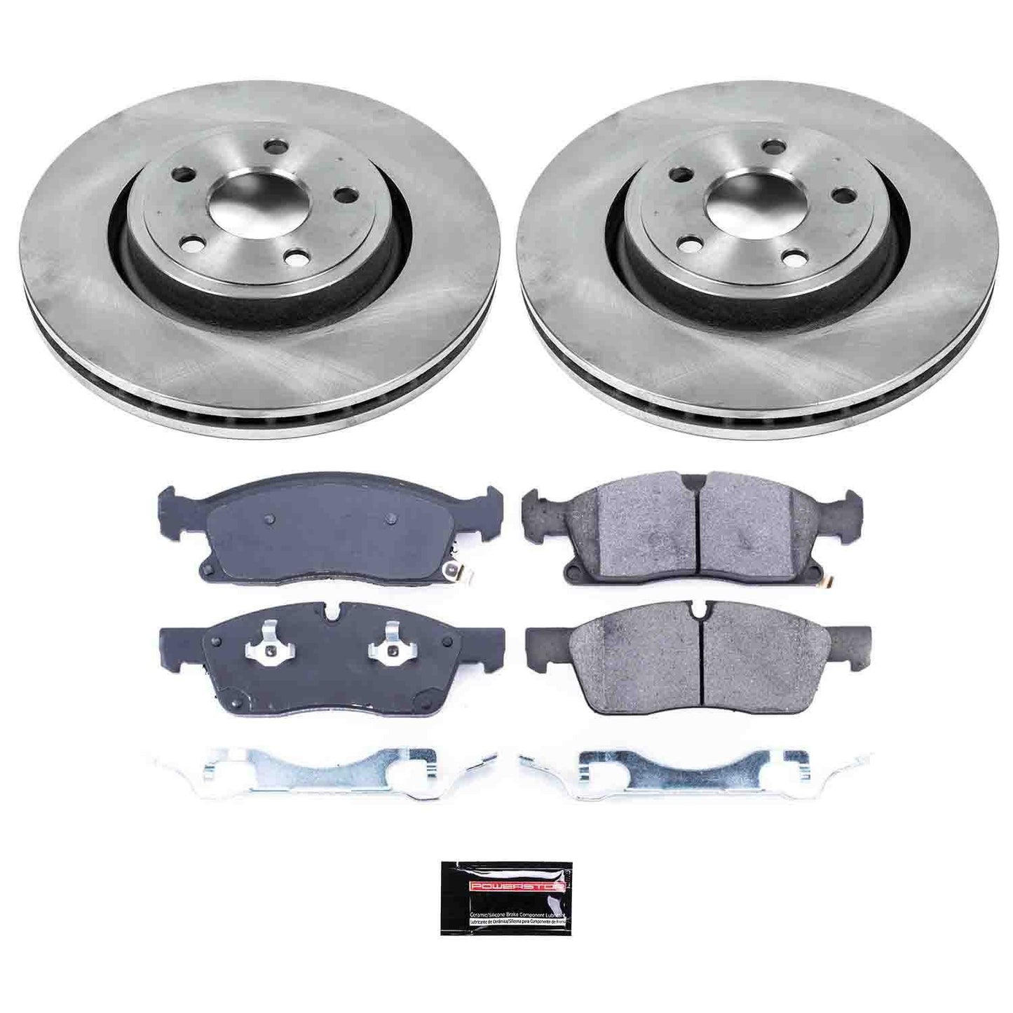 PowerStop Power Stop 16-19 Jeep Grand Cherokee Front Autospecialty Brake Kit KOE7133