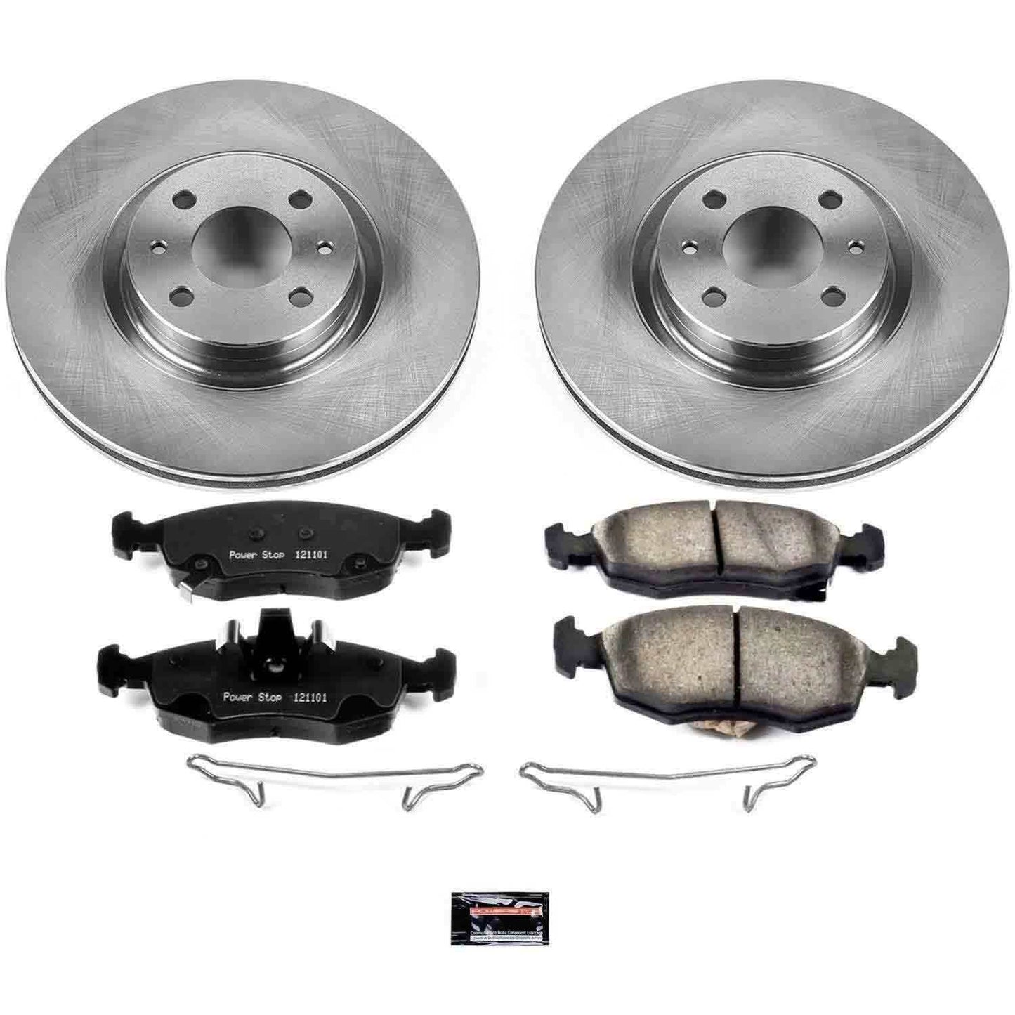 PowerStop Power Stop 13-18 Fiat 500 Front Autospecialty Brake Kit KOE7168
