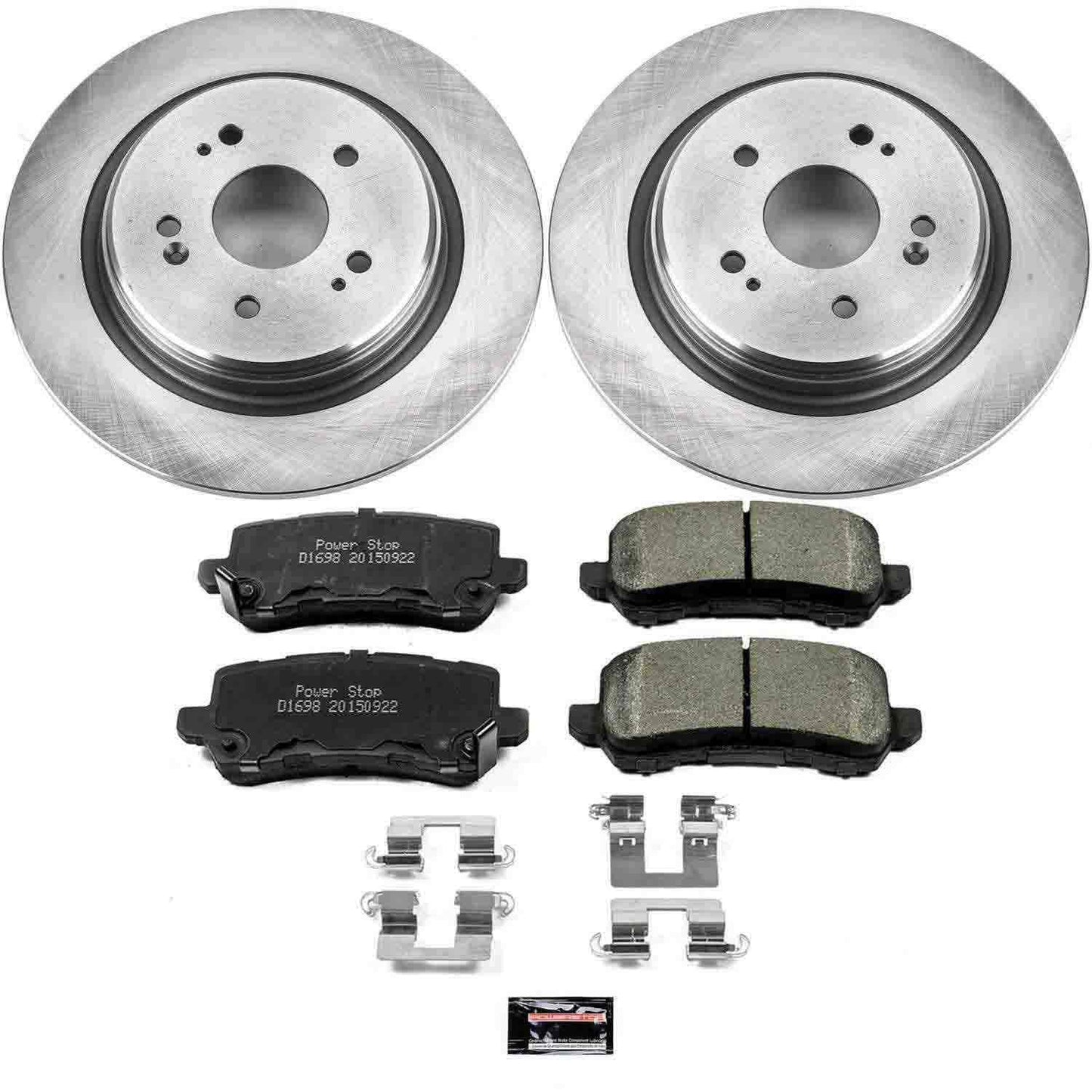 PowerStop Power Stop 15-19 Acura TLX Rear Autospecialty Brake Kit KOE7216