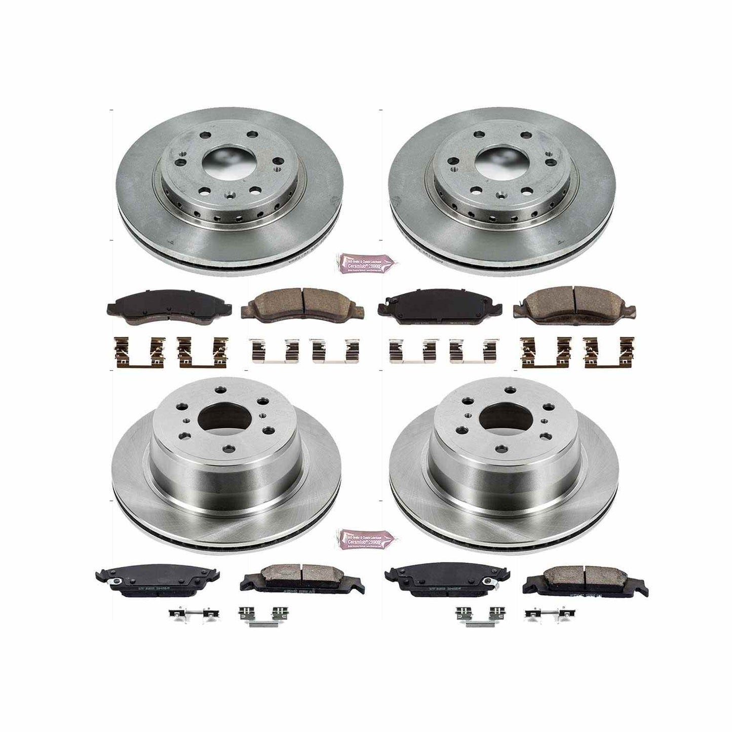 PowerStop Power Stop 15-19 Chevrolet Tahoe Front & Rear Autospecialty Brake Kit KOE7225