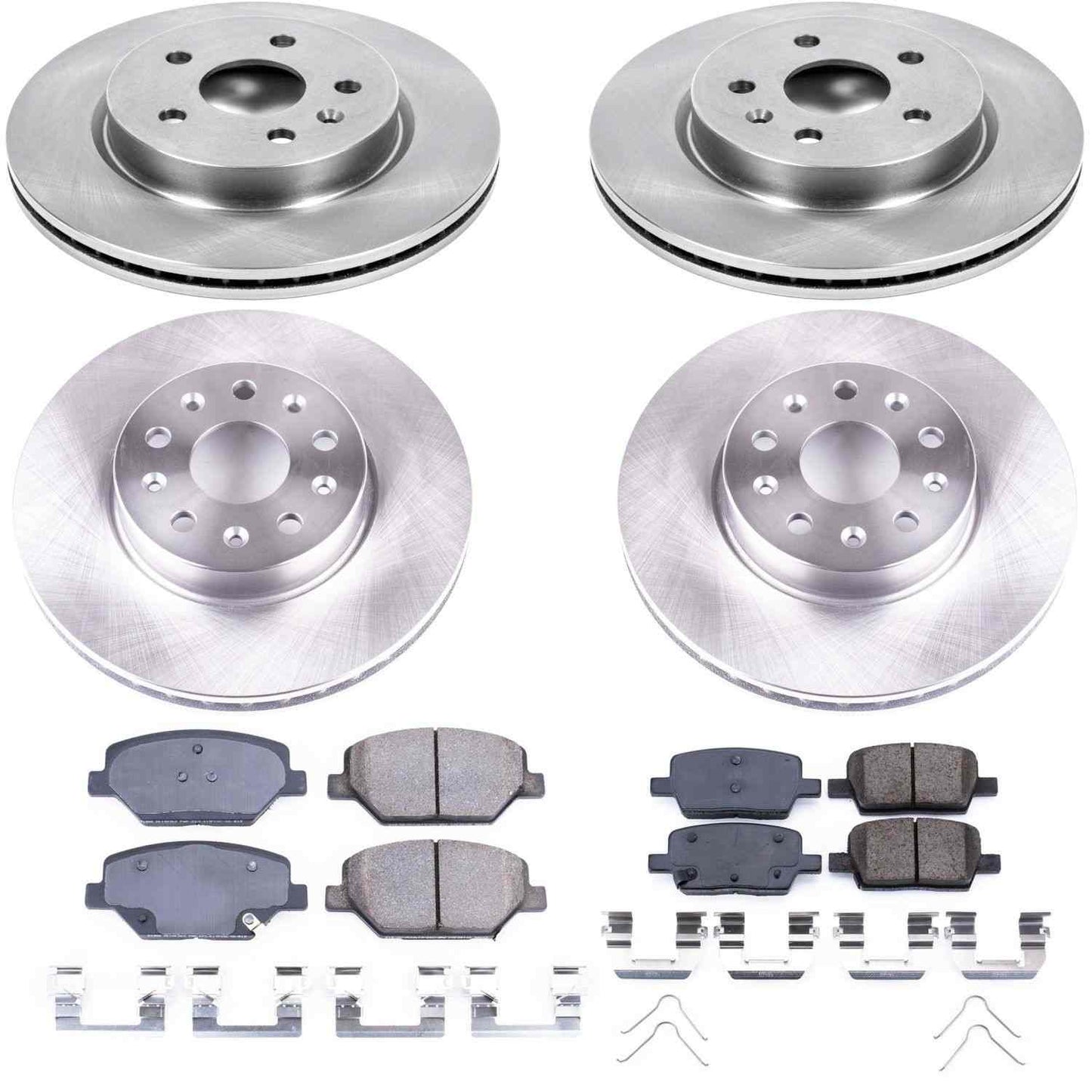 PowerStop Power Stop 16-19 Chevrolet Camaro Front & Rear Autospecialty Brake Kit KOE7296