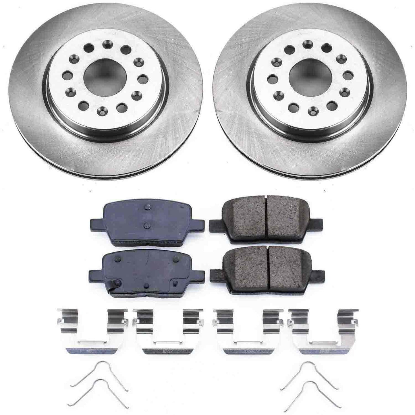 PowerStop Power Stop 18-19 Buick Enclave Rear Autospecialty Brake Kit KOE7411