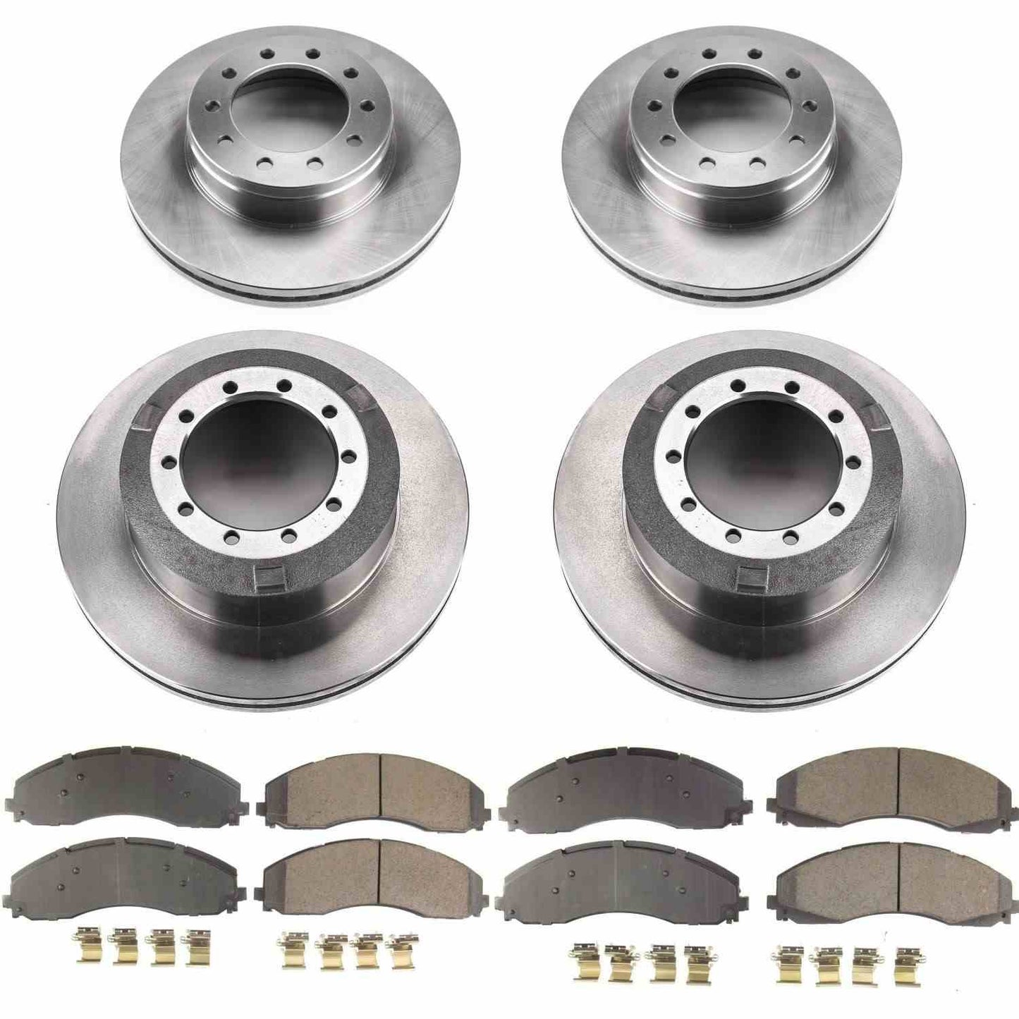 PowerStop Power Stop 17-19 Ford F-450 Super Duty Front & Rear Autospecialty Brake Kit KOE7423