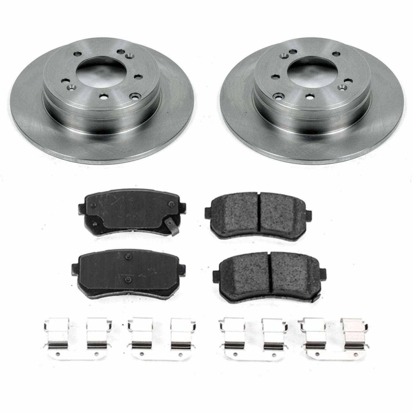 PowerStop Power Stop 16-19 Hyundai Sonata Rear Autospecialty Brake Kit KOE7505