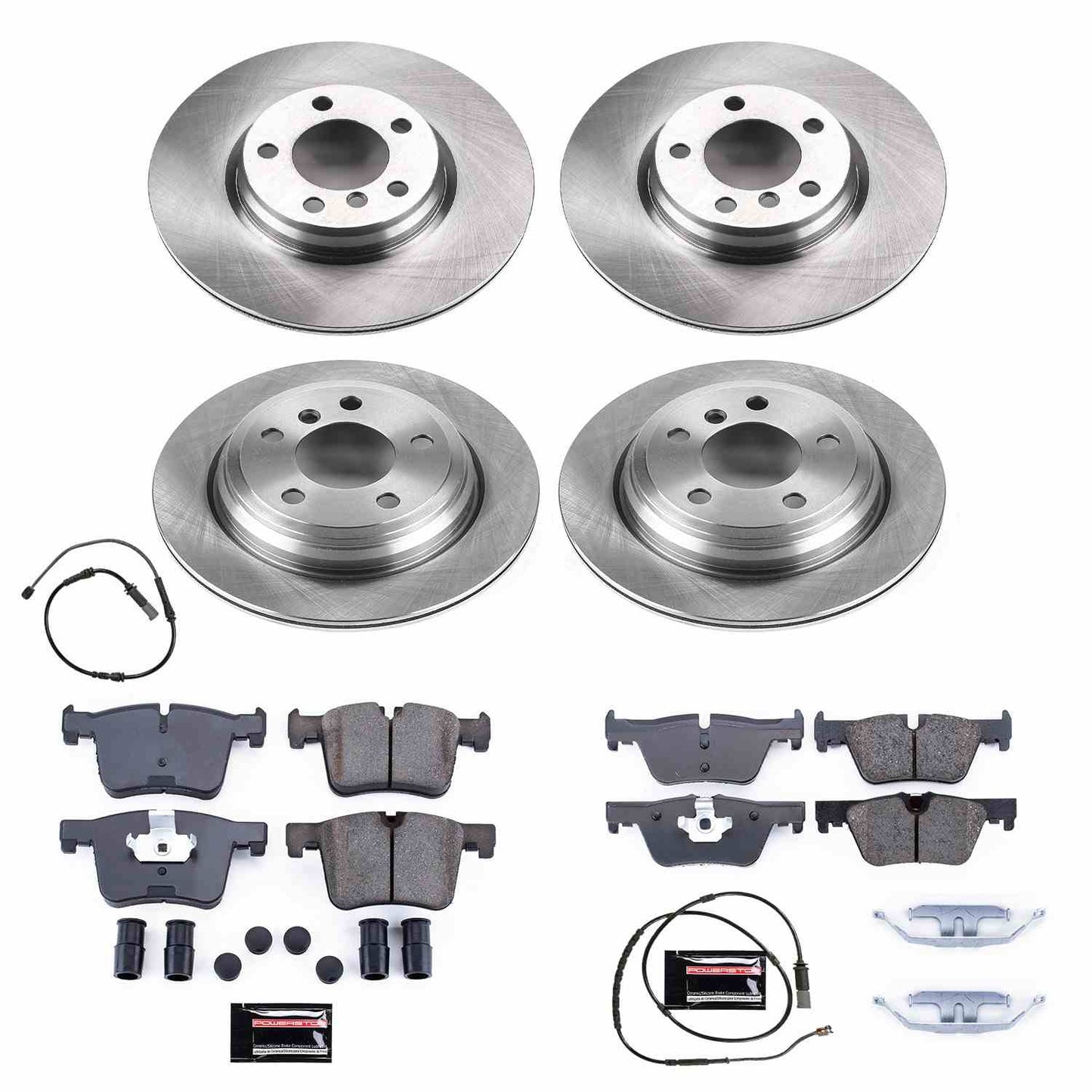 PowerStop Power Stop 13-14 BMW 328i xDrive Front & Rear Autospecialty Brake Kit KOE7548