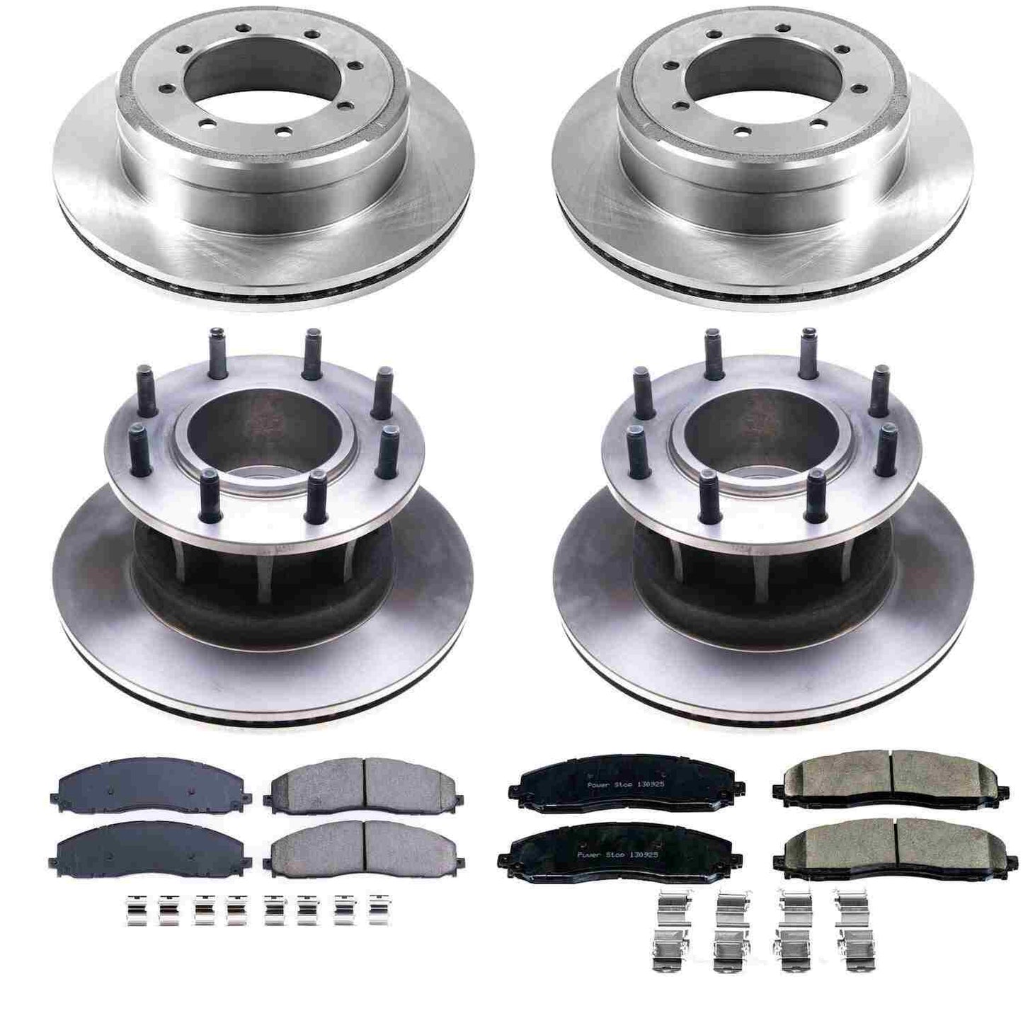 PowerStop Power Stop 17-19 Ford F-350 Super Duty Front & Rear Autospecialty Brake Kit KOE7572