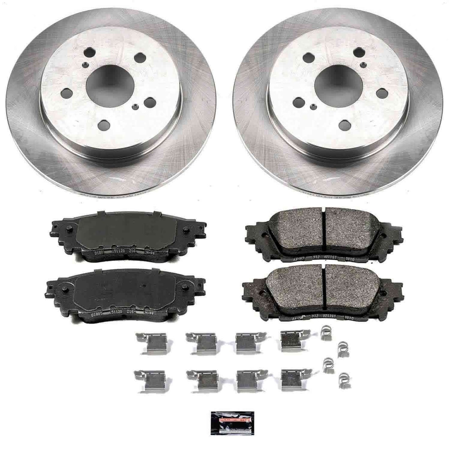 PowerStop Power Stop 15-17 Lexus NX200t Rear Autospecialty Brake Kit KOE7739