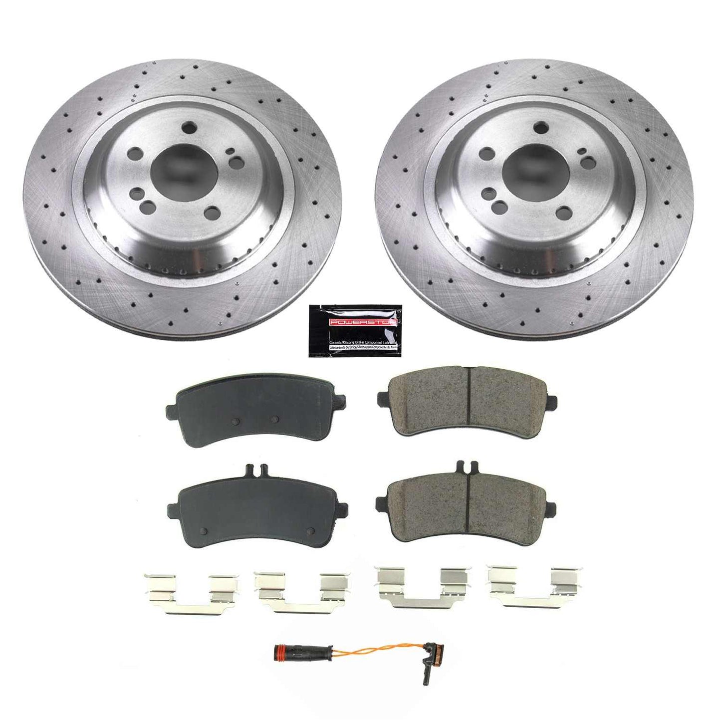 PowerStop Power Stop 16-17 Mercedes-Benz Maybach S600 Rear Autospecialty Brake Kit KOE7746
