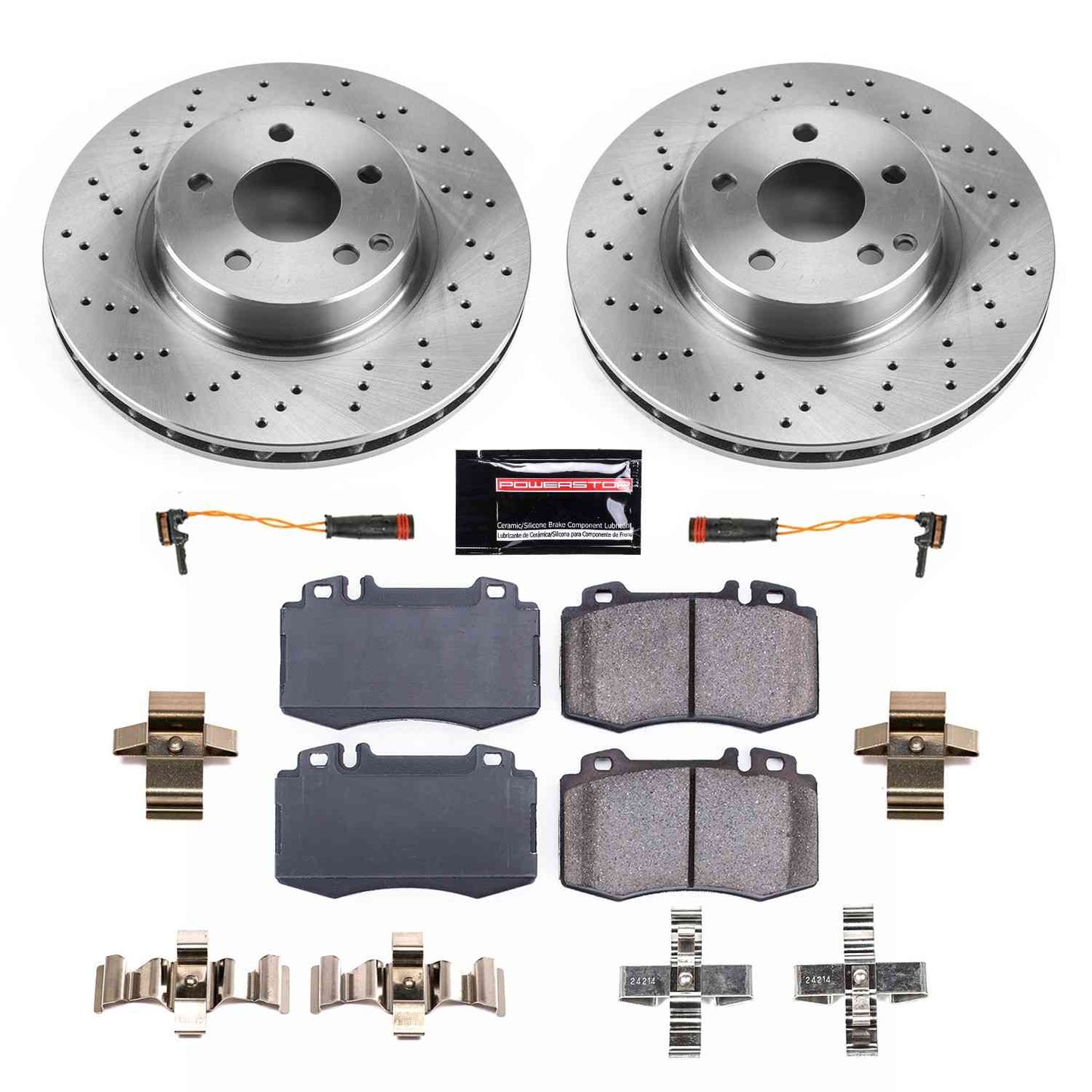 PowerStop Power Stop 03-06 Mercedes-Benz SL500 Front Autospecialty Brake Kit KOE7771