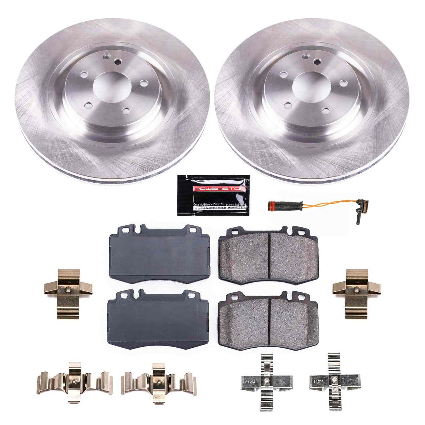 PowerStop Power Stop 03-06 Mercedes-Benz CLK500 Front Autospecialty Brake Kit KOE7788