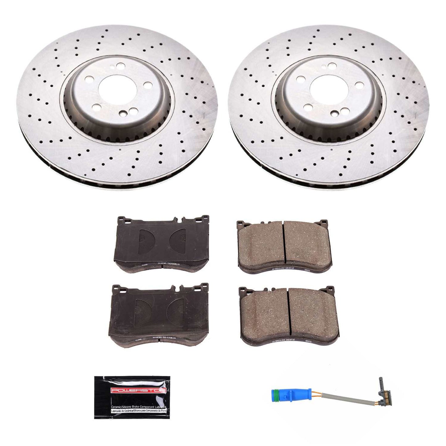 PowerStop Power Stop 2017 Mercedes-Benz Maybach S550 Front Autospecialty Brake Kit KOE7852