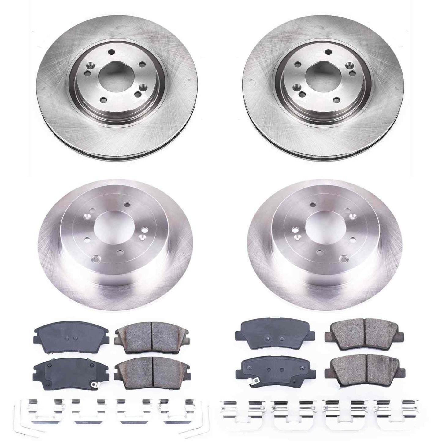 PowerStop Power Stop 17-19 Kia Sportage Front & Rear Autospecialty Brake Kit KOE7920