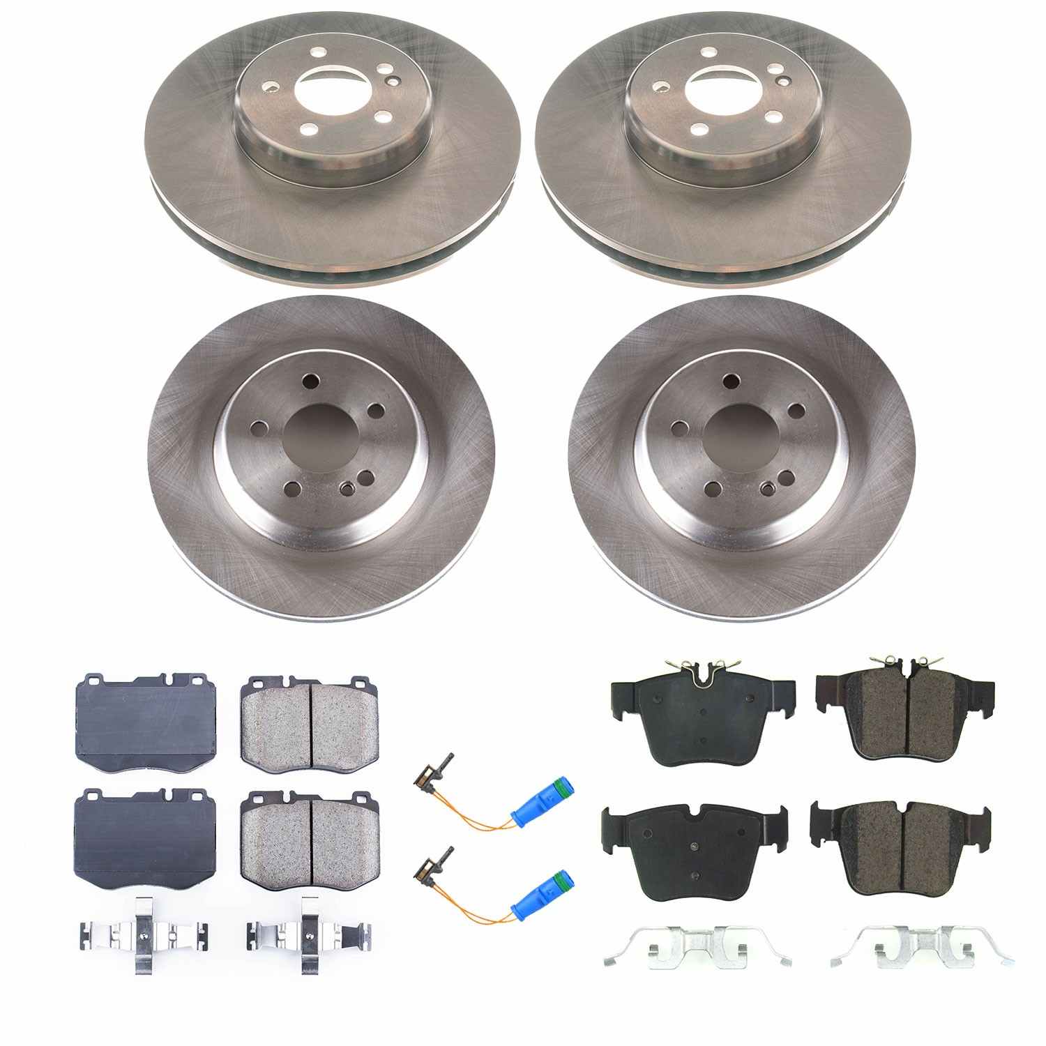 Power Stop 16-18 Mercedes-Benz GLC300 Front & Rear Autospecialty Brake Kit KOE7970